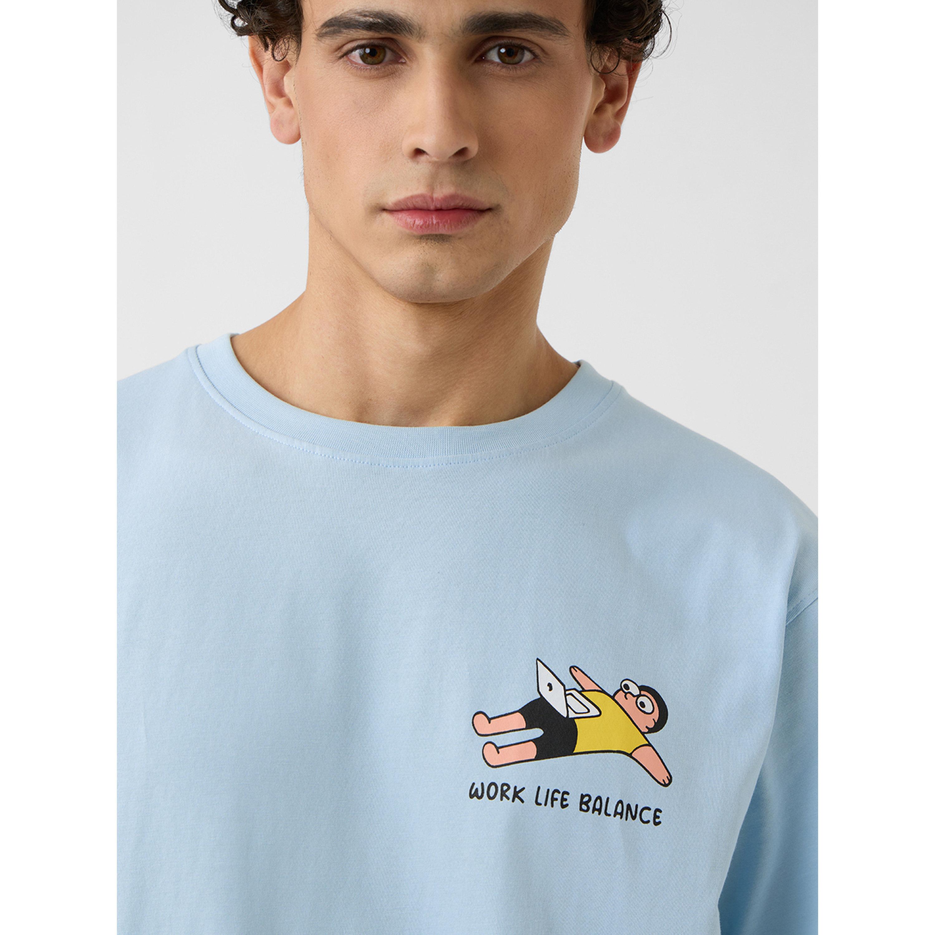تيشيرت بقصة واسعة ومطبوع للرجال-men-clothing-tshirtsandpolos-tshirts-image-6