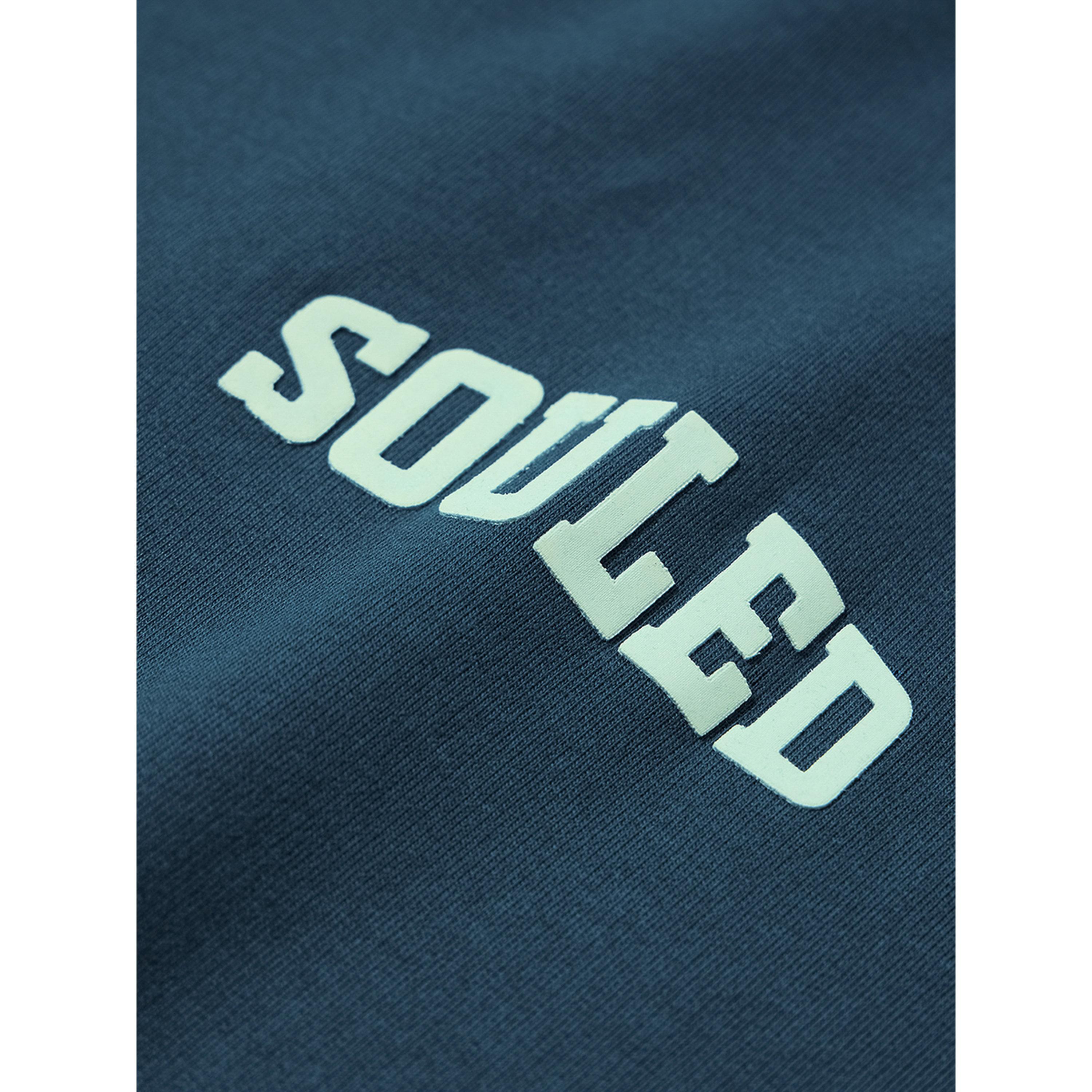 The Souled Store X Styli Teal Color Block Cotton Oversized T-Shirt-men-clothing-tshirtsandpolos-tshirts-image-4