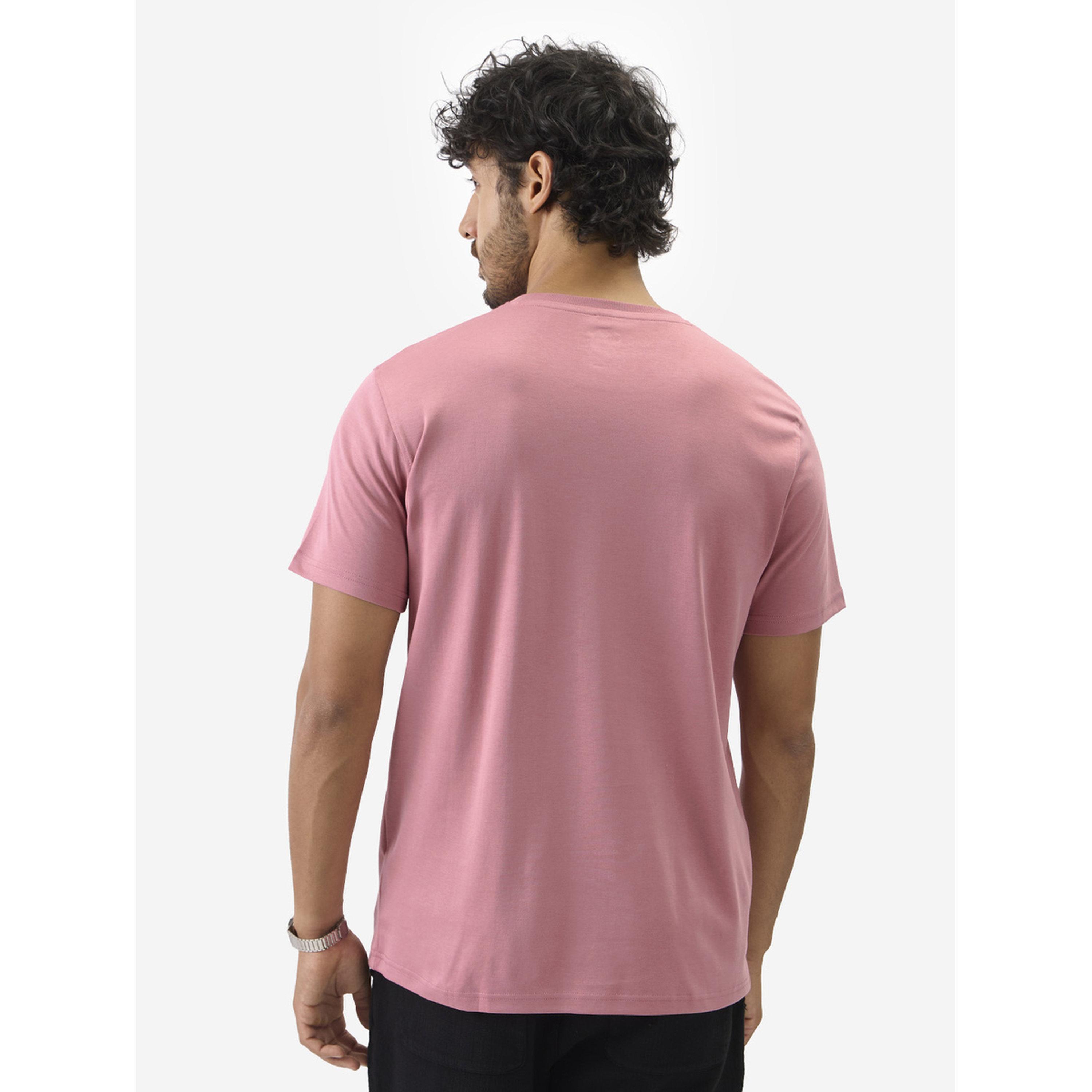 The Souled Store X Styli Pink Round Neck Supima Cotton T-Shirt-men-clothing-tshirtsandpolos-tshirts-image-4