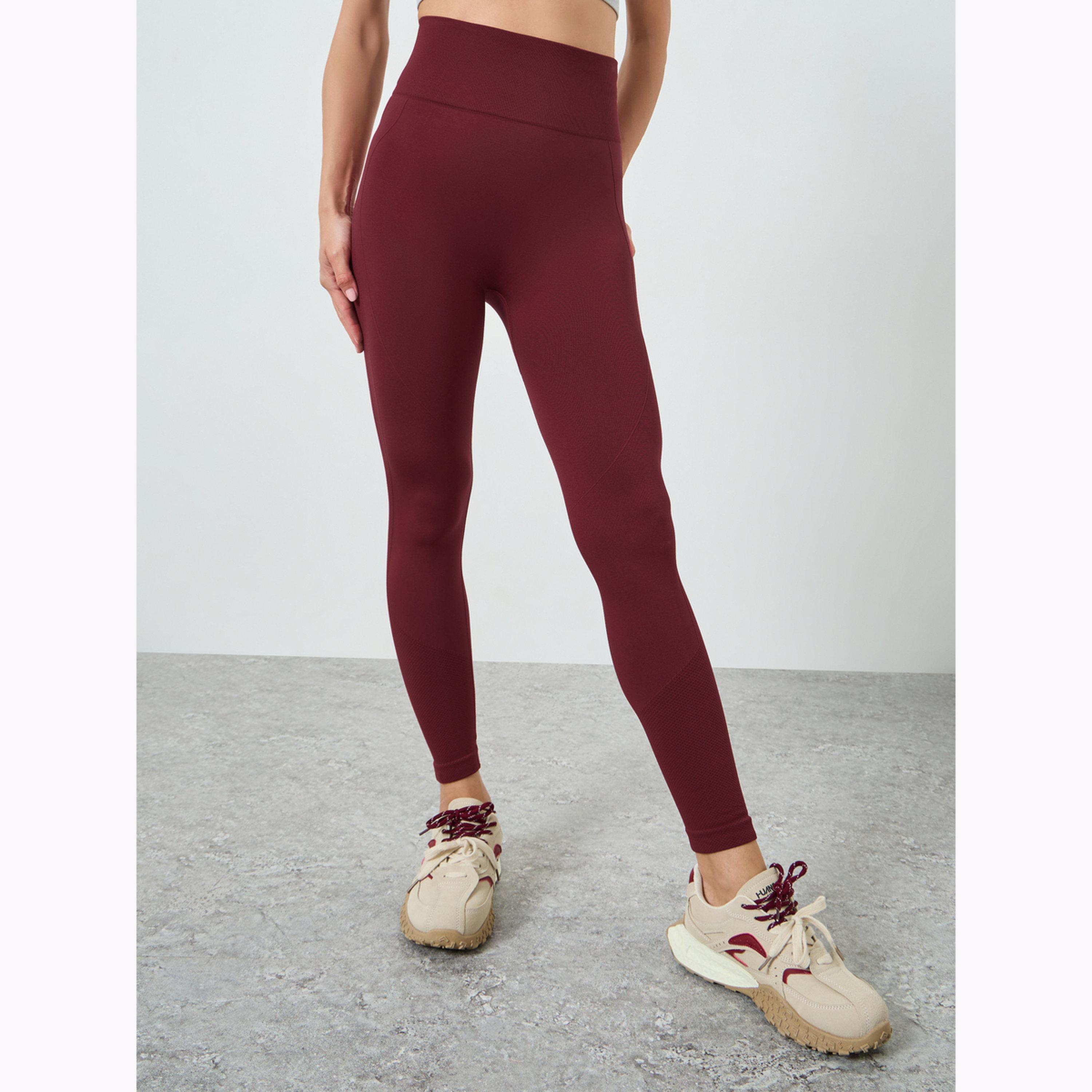 ليقنز جاكار بخصر عريض-women-clothing-sportswearandactivewear-bottoms-leggings-image-1