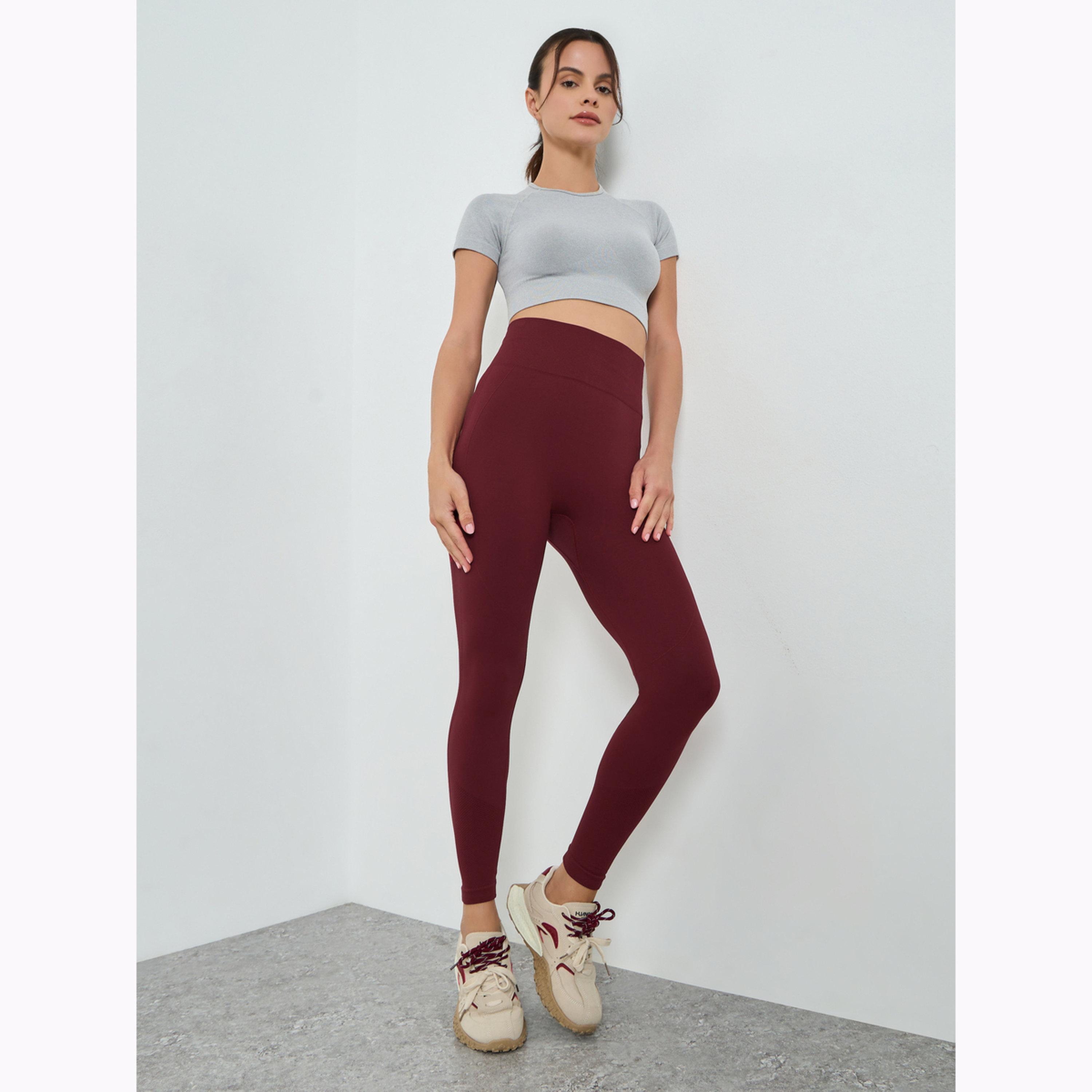 ليقنز جاكار بخصر عريض-women-clothing-sportswearandactivewear-bottoms-leggings-image-2