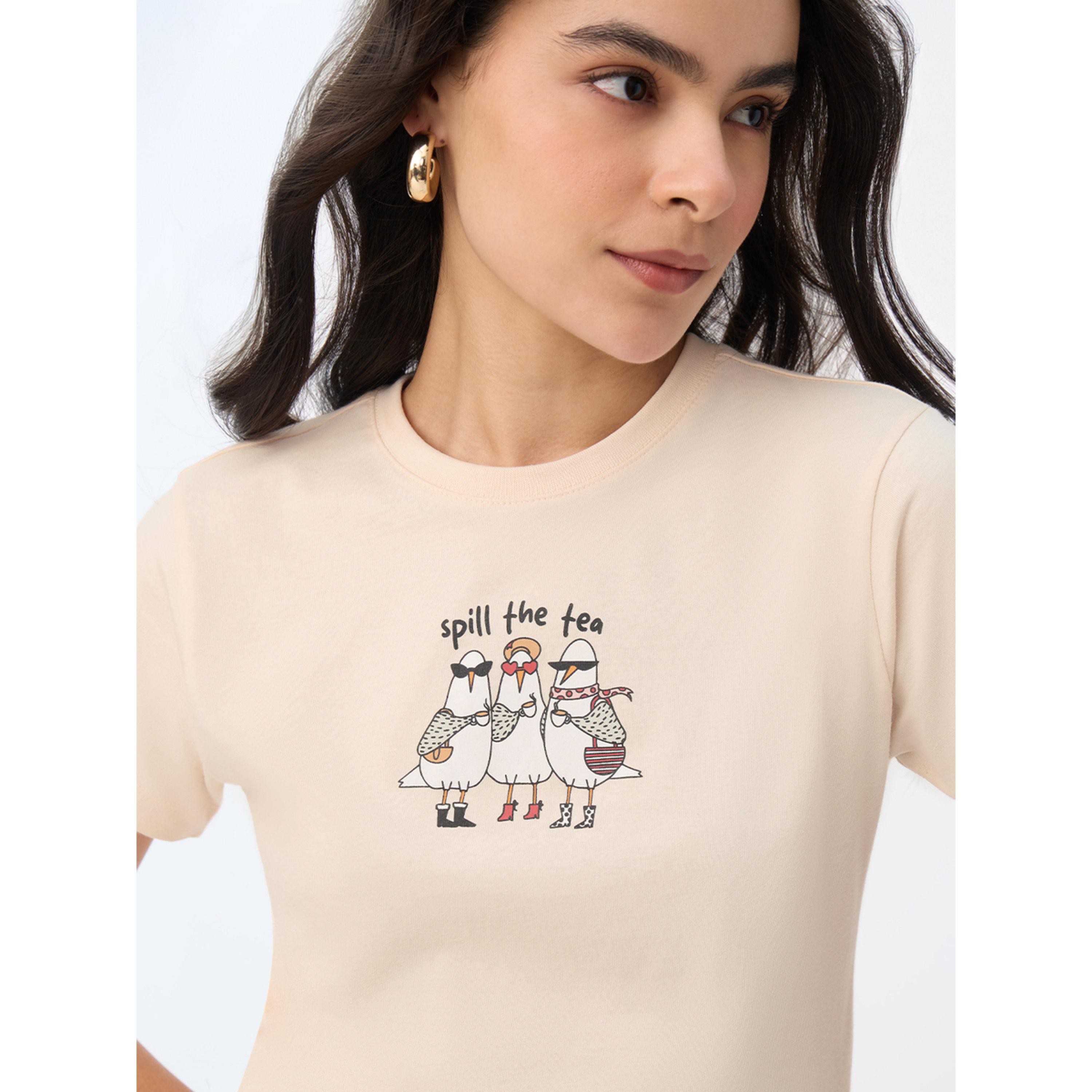 تيشيرت قطن بطبعة جرافيك-women-clothing-tshirts-image-5