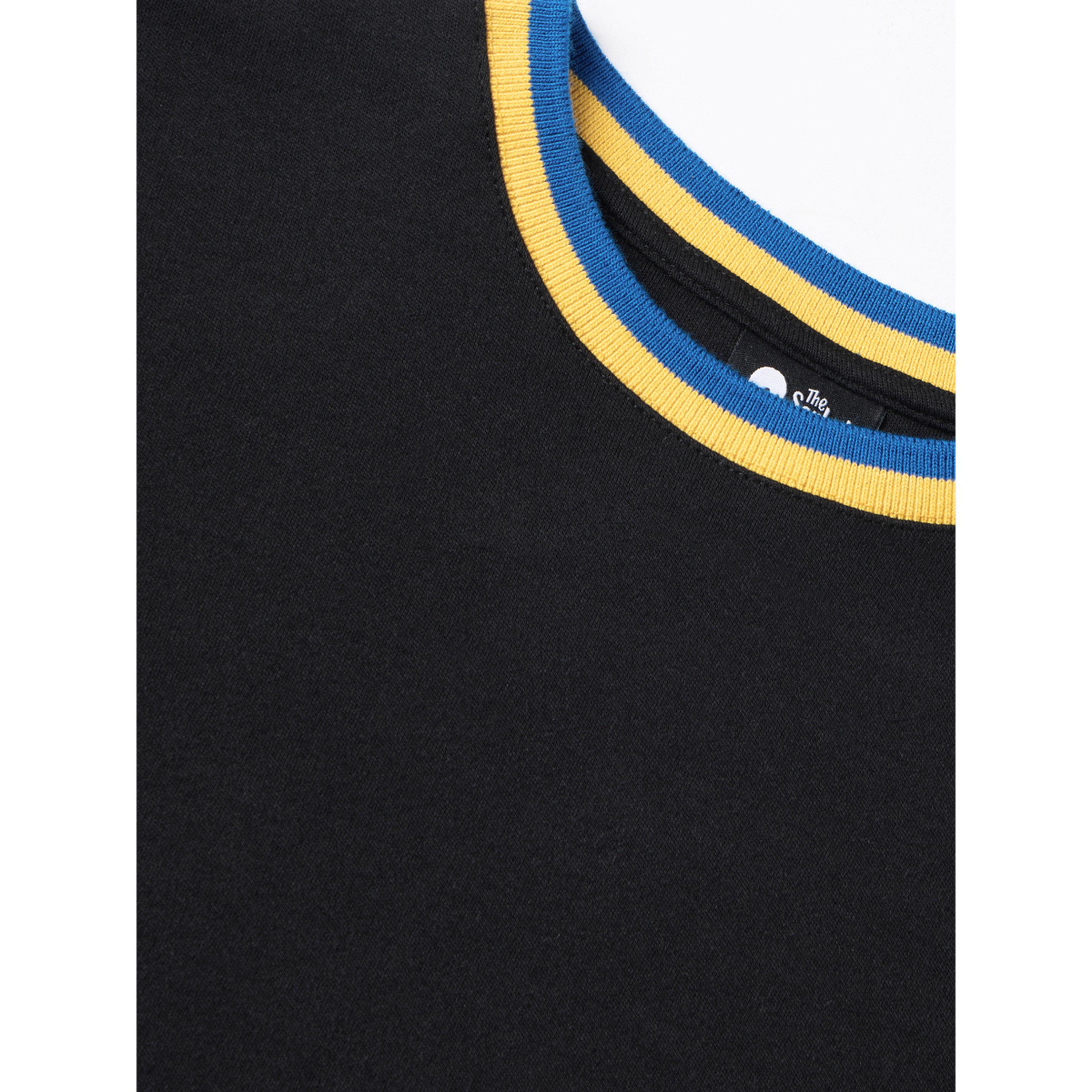 تيشيرت بياقة دائرية وحواف متباينة-women-clothing-tshirts-image-5