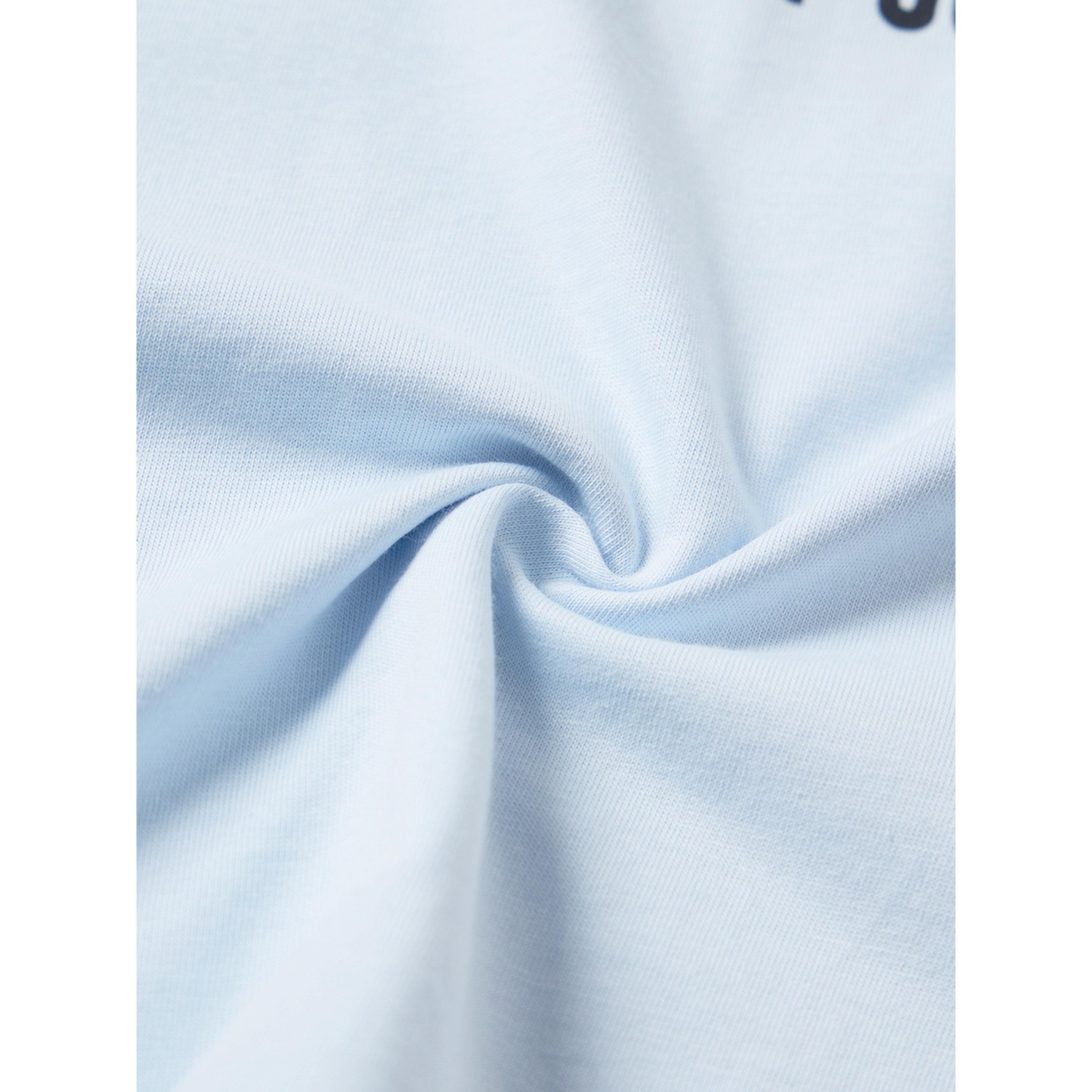 The Souled Store X Styli Light Blue Cat Print Regular Fit T-Shirt-women-clothing-tshirts-image-5