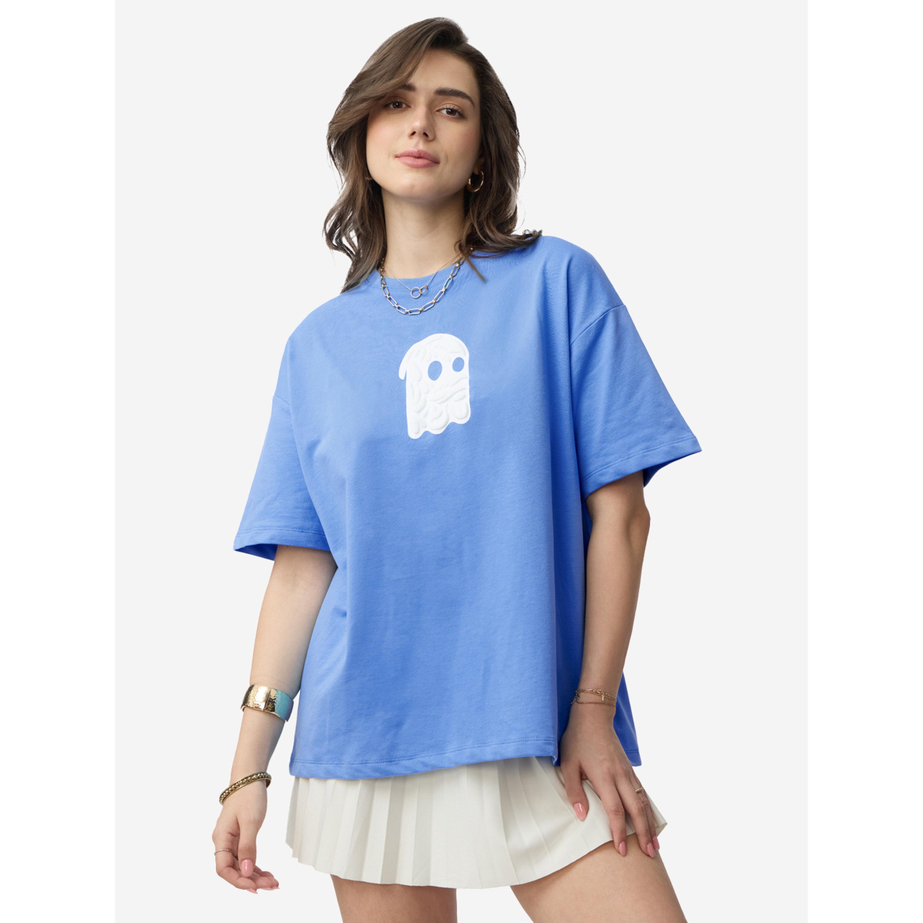 تيشيرت بطبعة بارزة وقصة واسعة-women-clothing-tshirts-image-1
