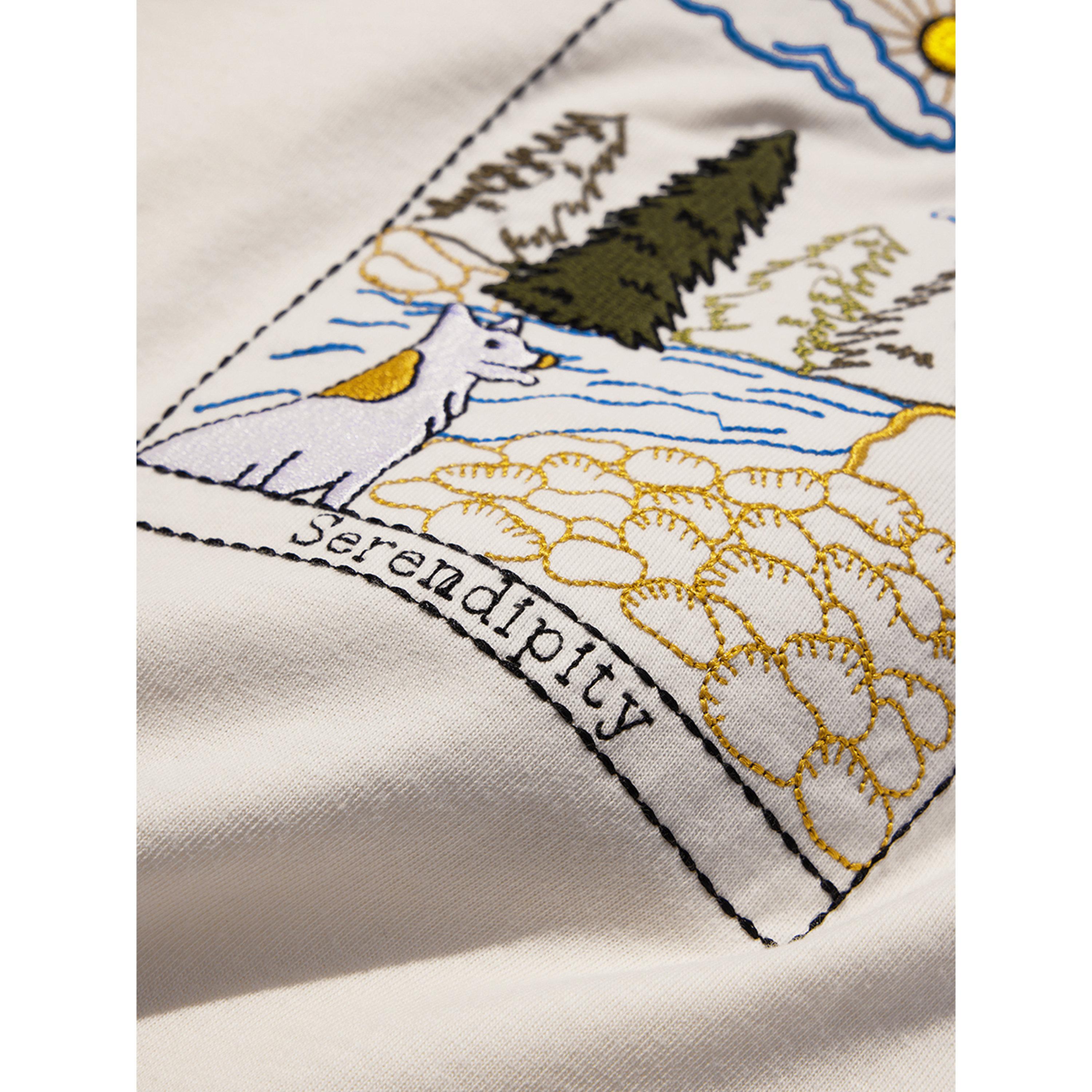 The Souled Store X Styli White Embroidered Relaxed Fit T-Shirt-women-clothing-tshirts-image-5