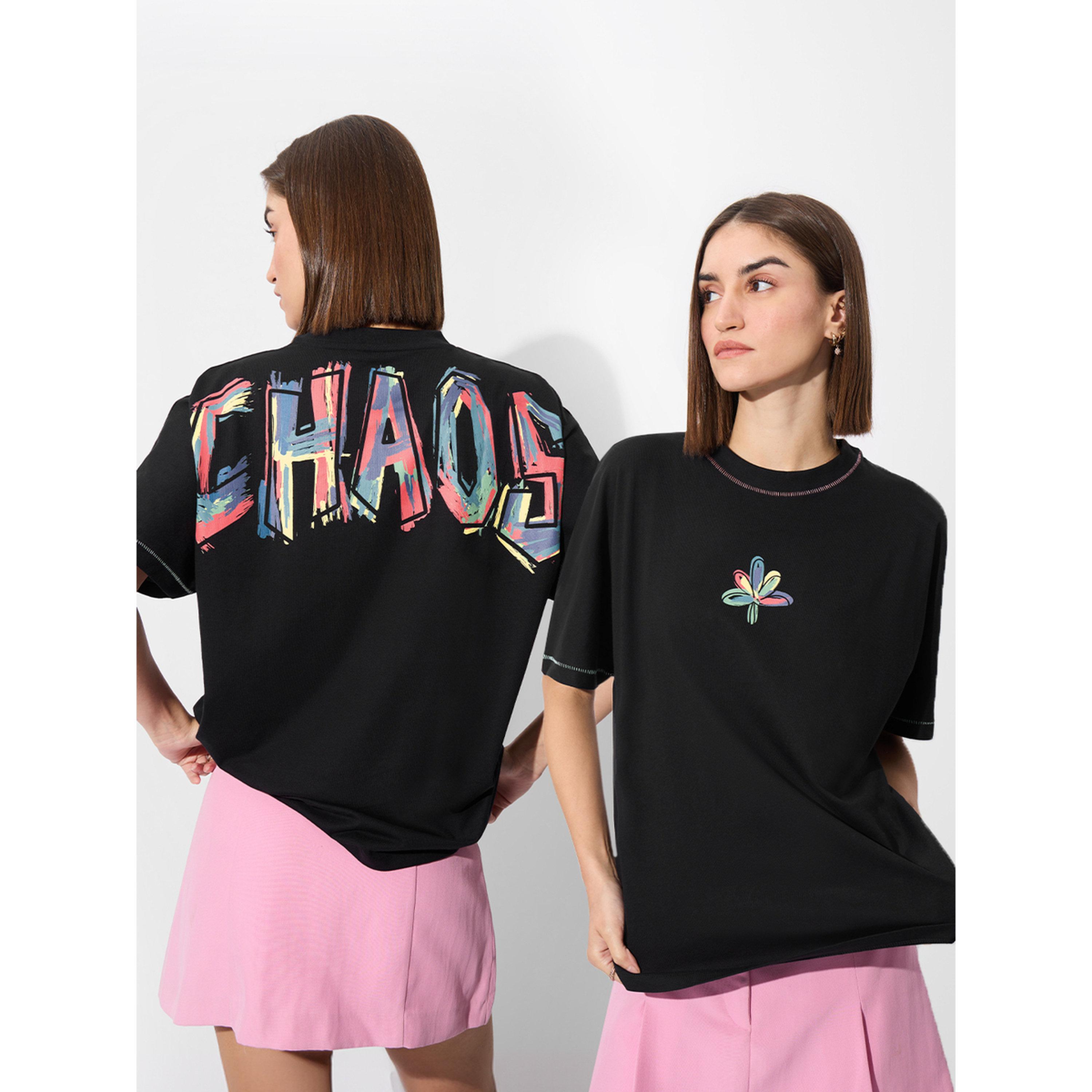 تيشيرت بطبعة جرافيك بقصة واسعة-women-clothing-tshirts-image-4