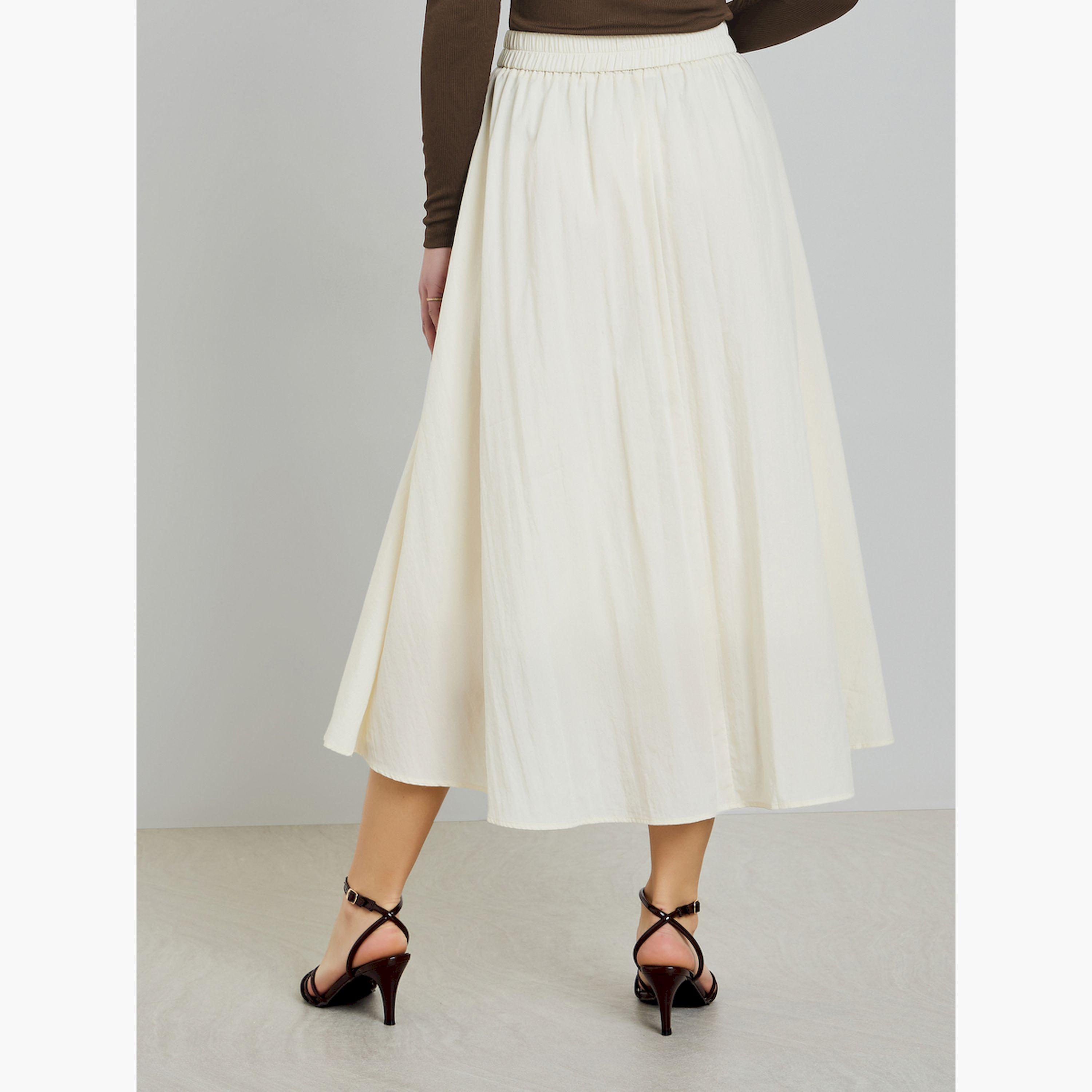 تنورة ميدي بحافة واسعة-women-clothing-bottoms-skirts-image-4
