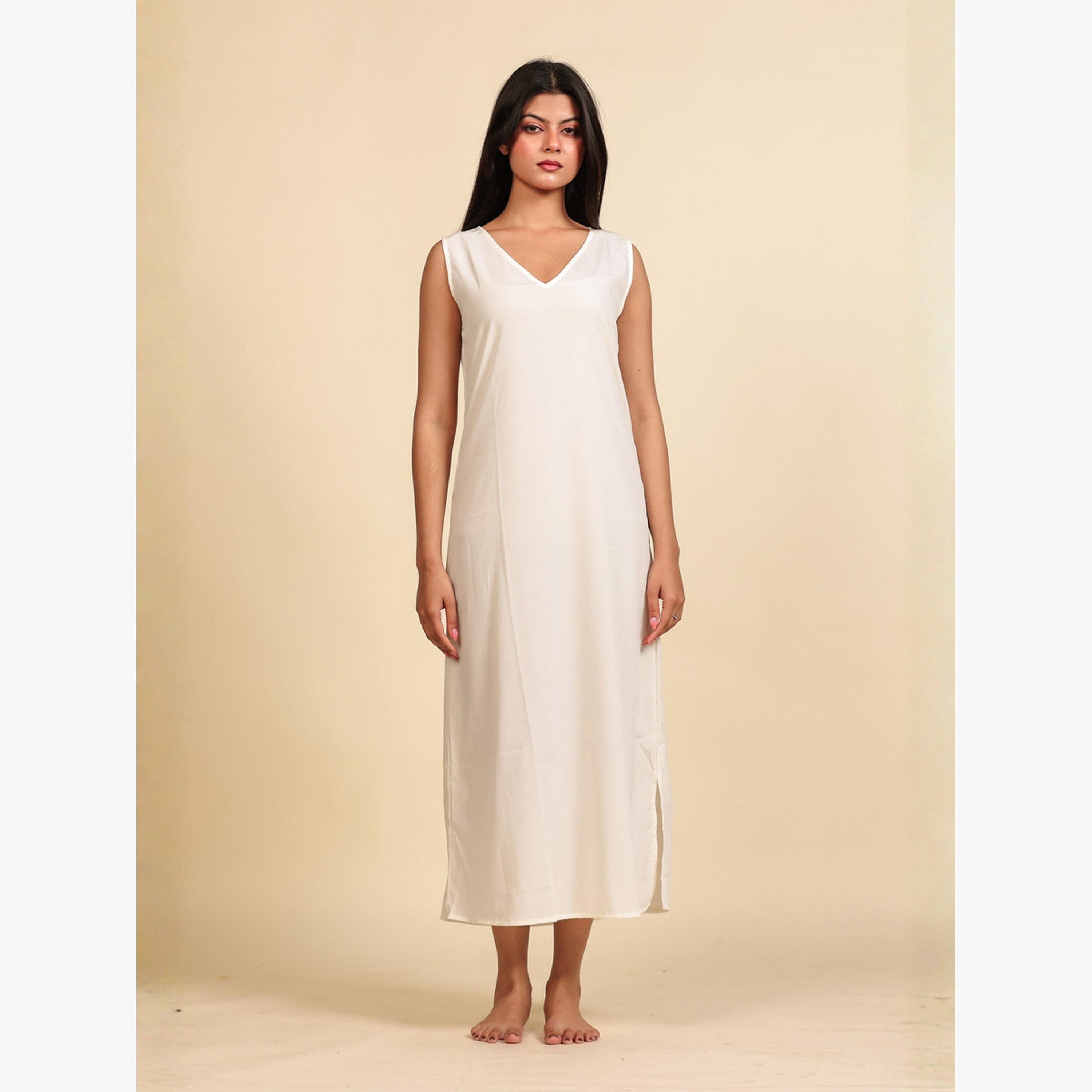 قفطان جورجيت مطبوع مع فستان داخلي-women-clothing-nightwear-nighties-image-5