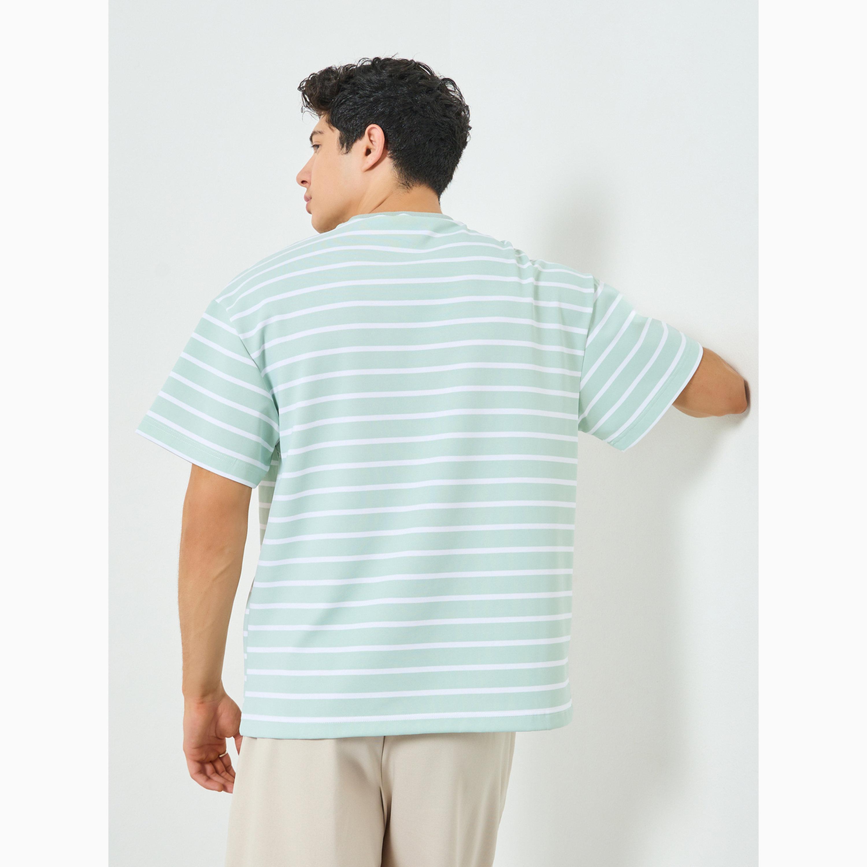 Styli Men Striped Oversized T-Shirt-men-clothing-tshirtsandpolos-tshirts-image-5