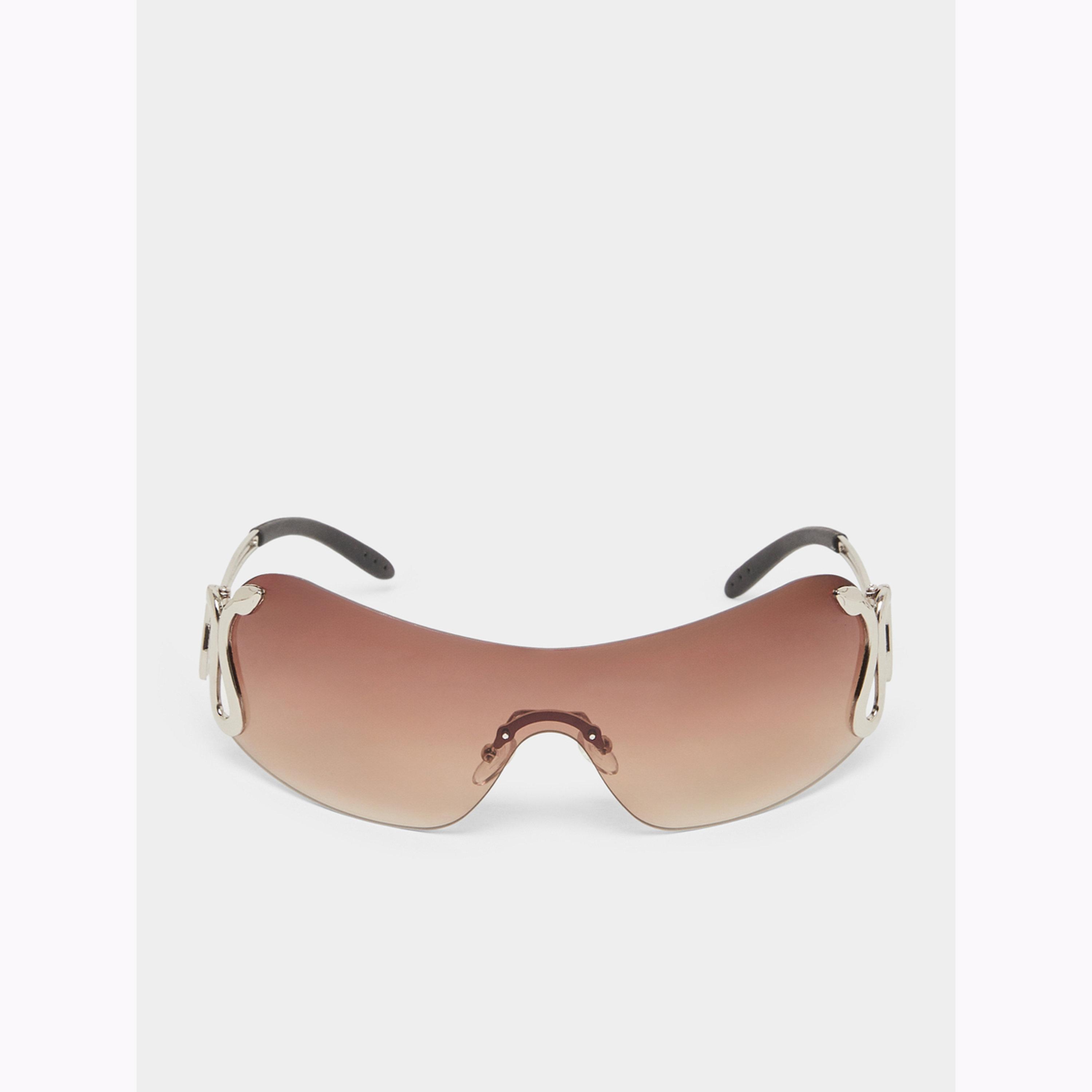 Styli Frameless Wrap-Around Sunglasses-women-sunglasses-image-1