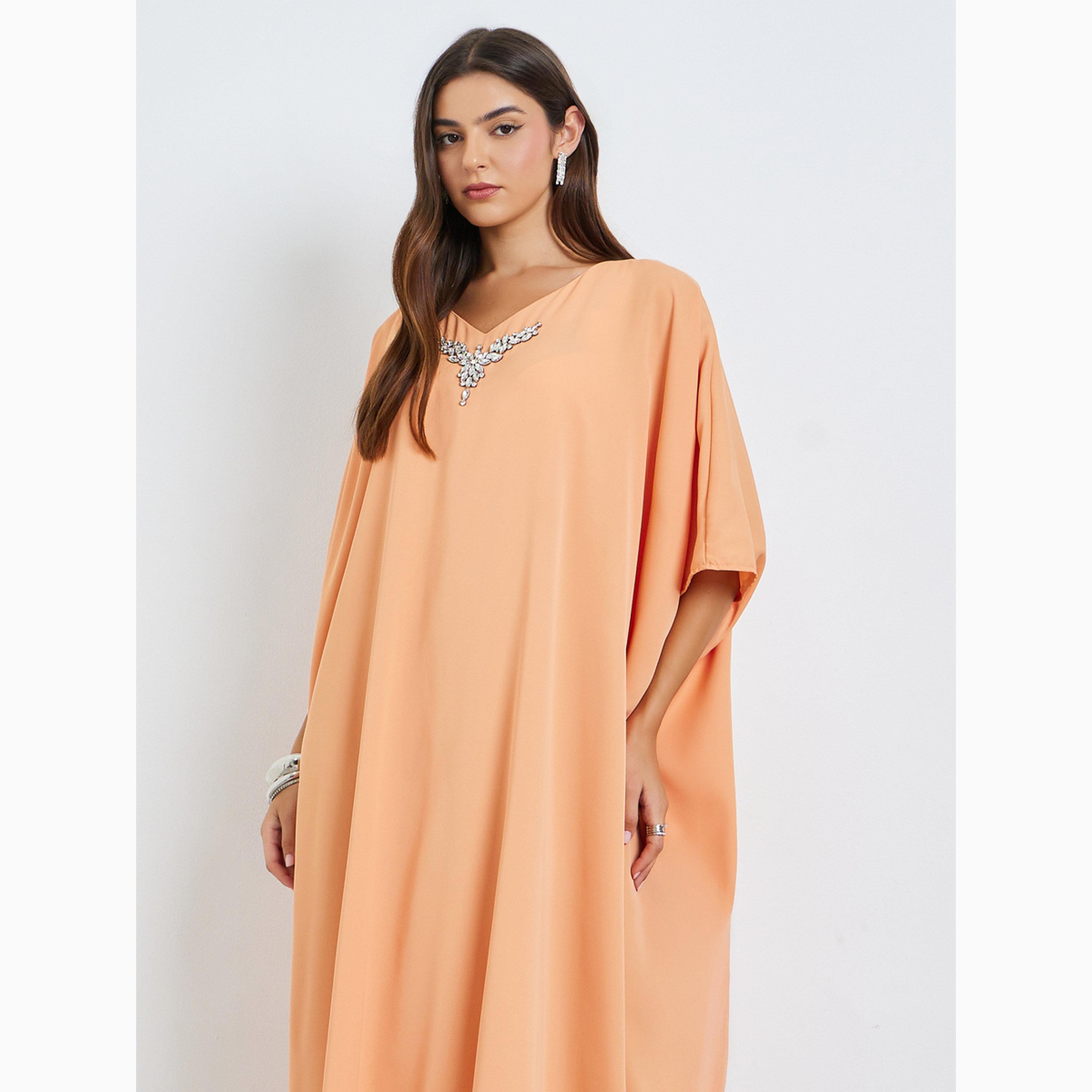 قفطان فضفاض مزين-women-arabicclothing-kaftan-image-2