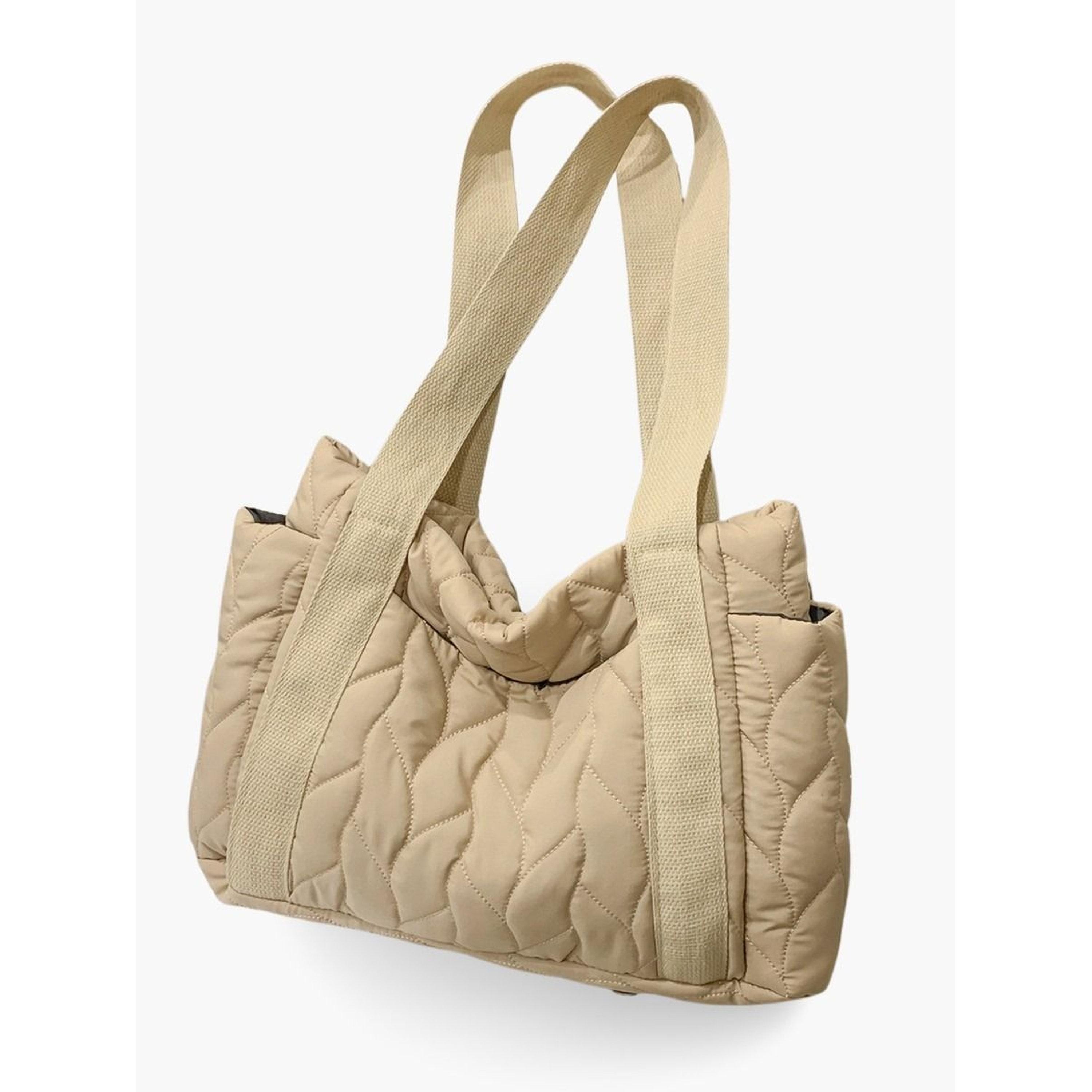 Take Two Beige Quilted Shoulder Bag-women-bagsandwallets-handbags-image-1
