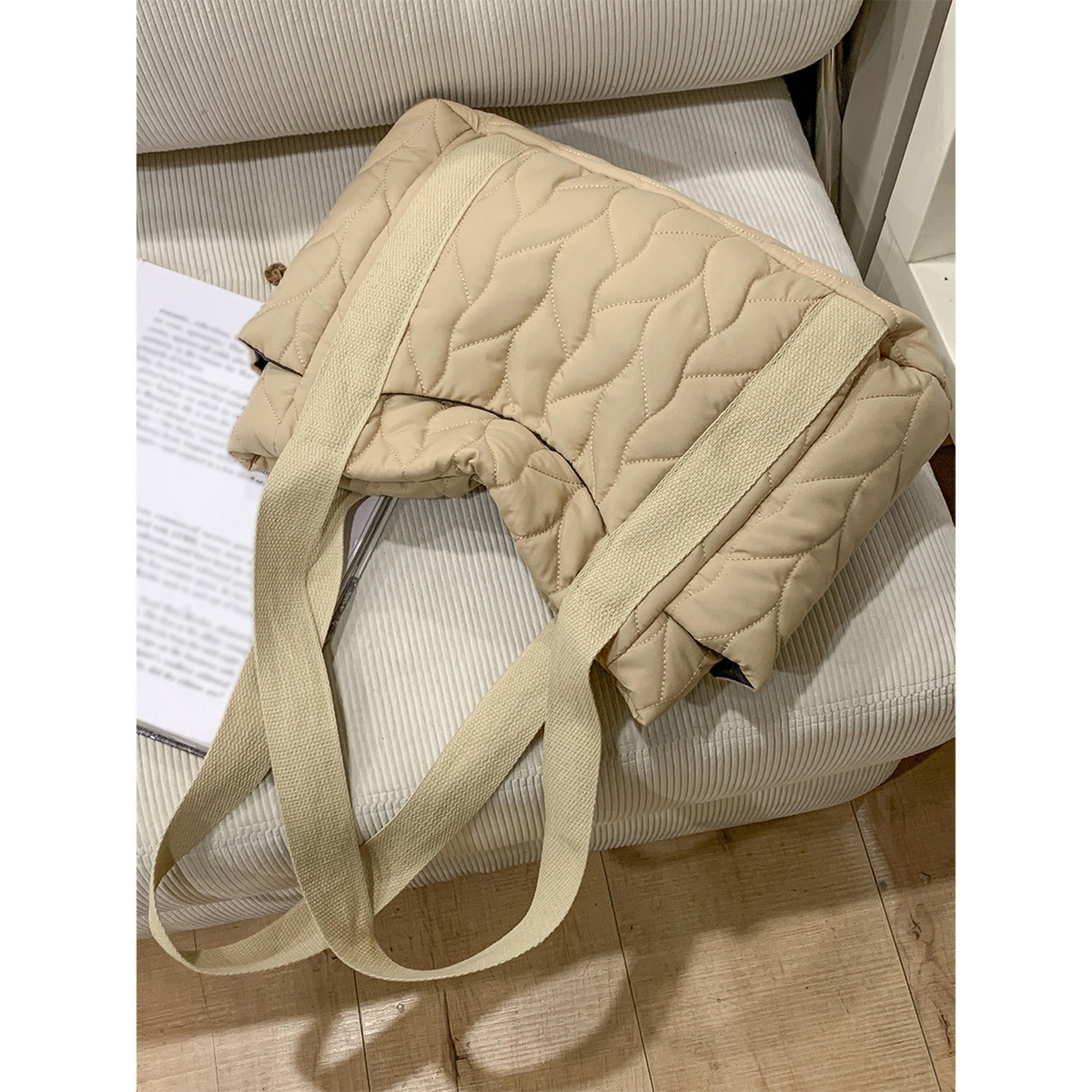 Take Two Beige Quilted Shoulder Bag-women-bagsandwallets-handbags-image-6