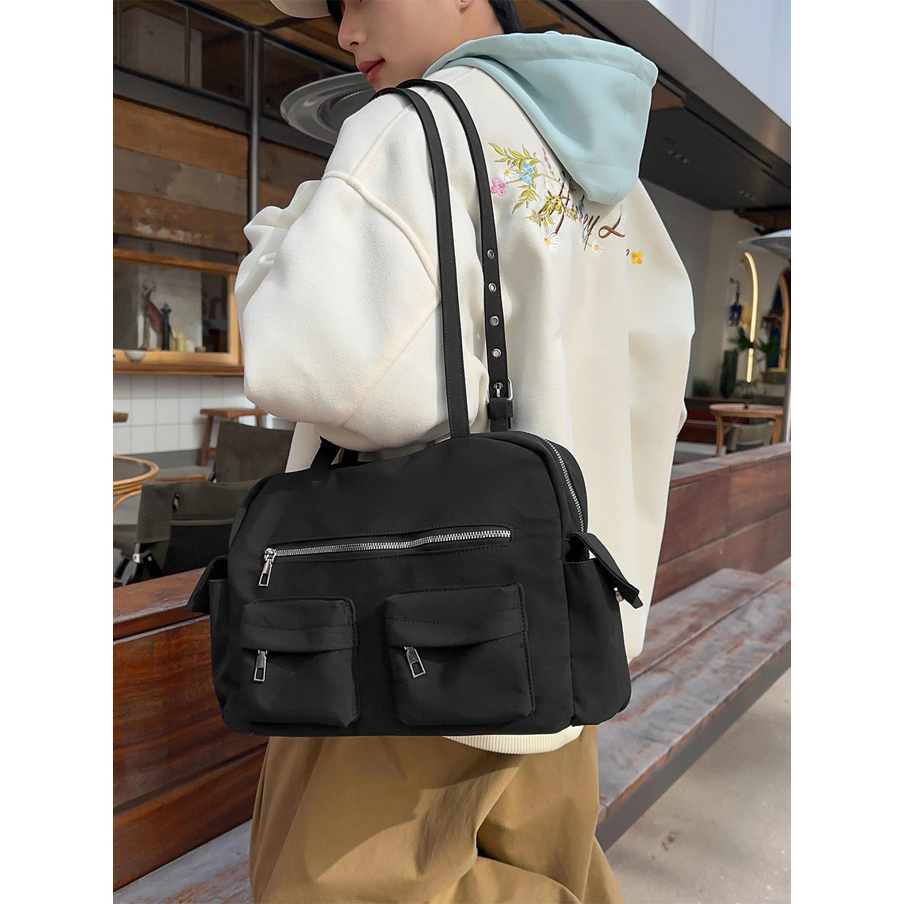 Take Two Black Double Strap Shoulder Bag-women-bagsandwallets-handbags-image-2