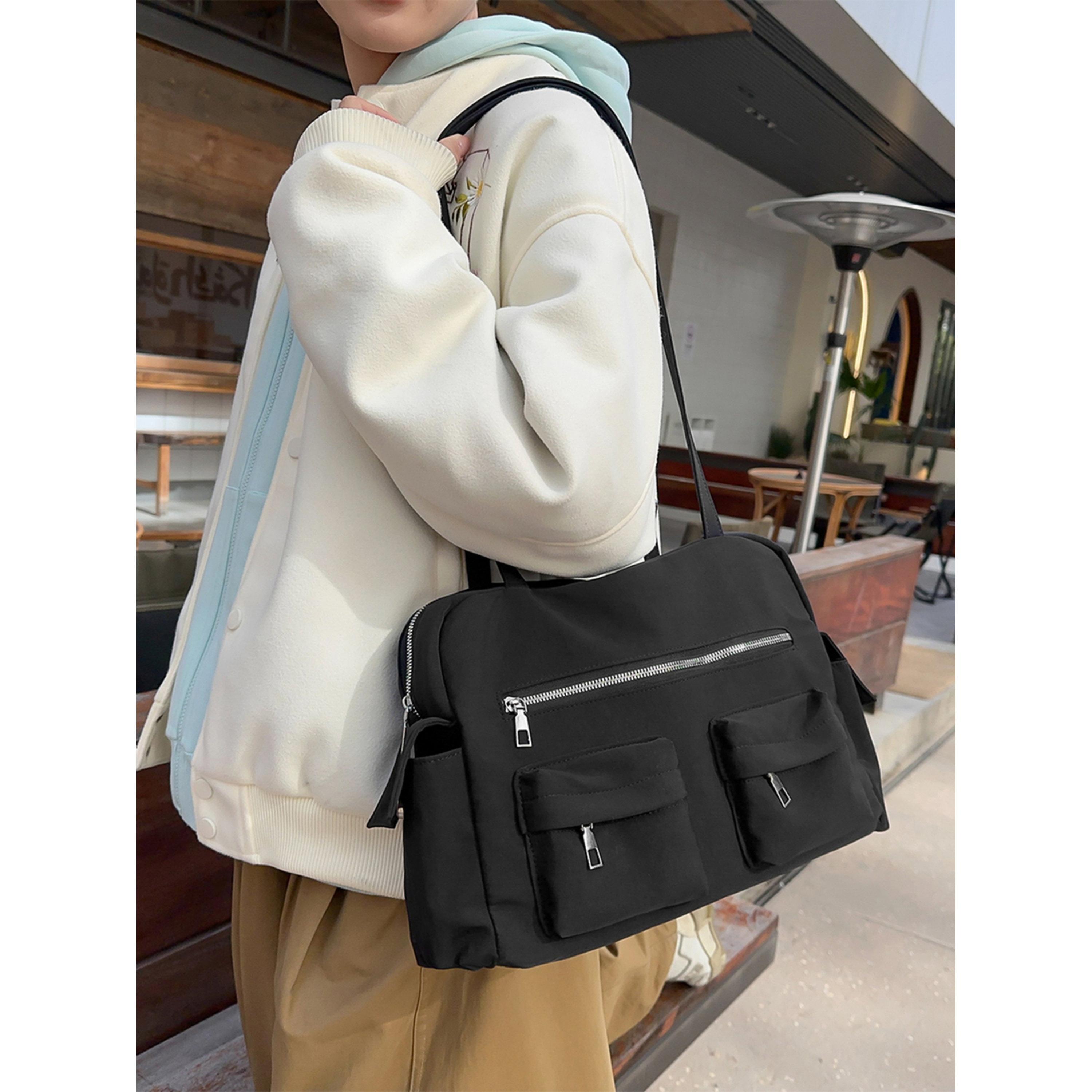 Take Two Black Double Strap Shoulder Bag-women-bagsandwallets-handbags-image-4