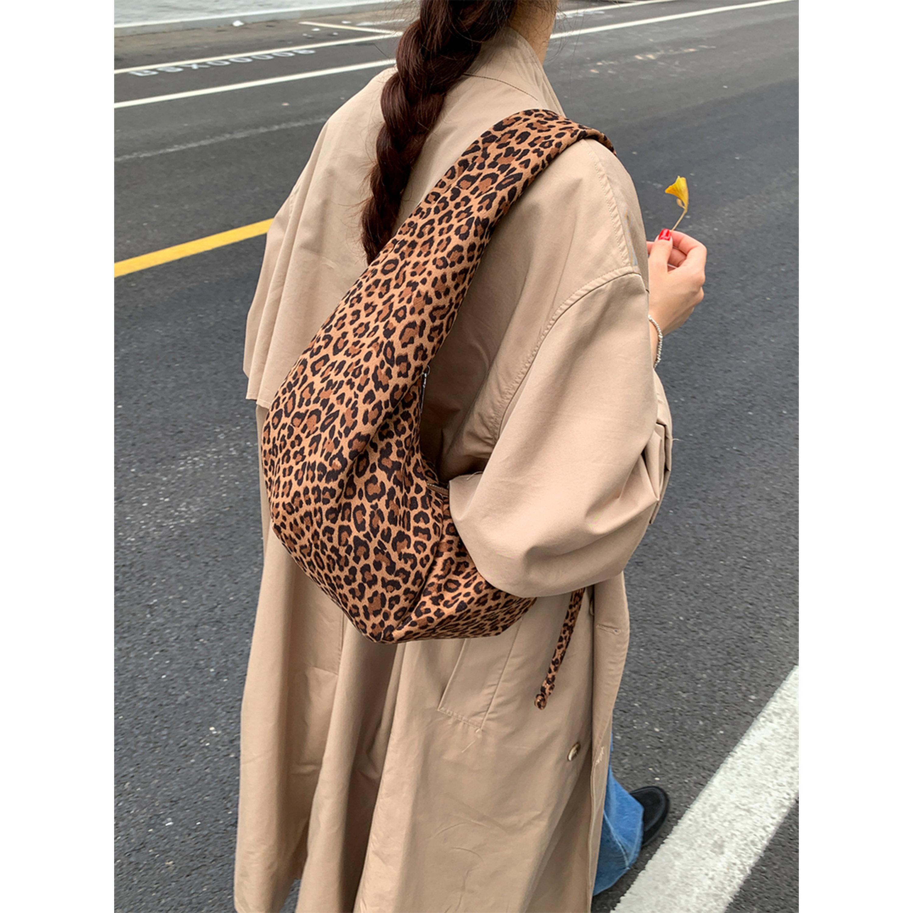 Take Two Leopard Print Zip Closure Shoulder Bag-women-bagsandwallets-handbags-image-3