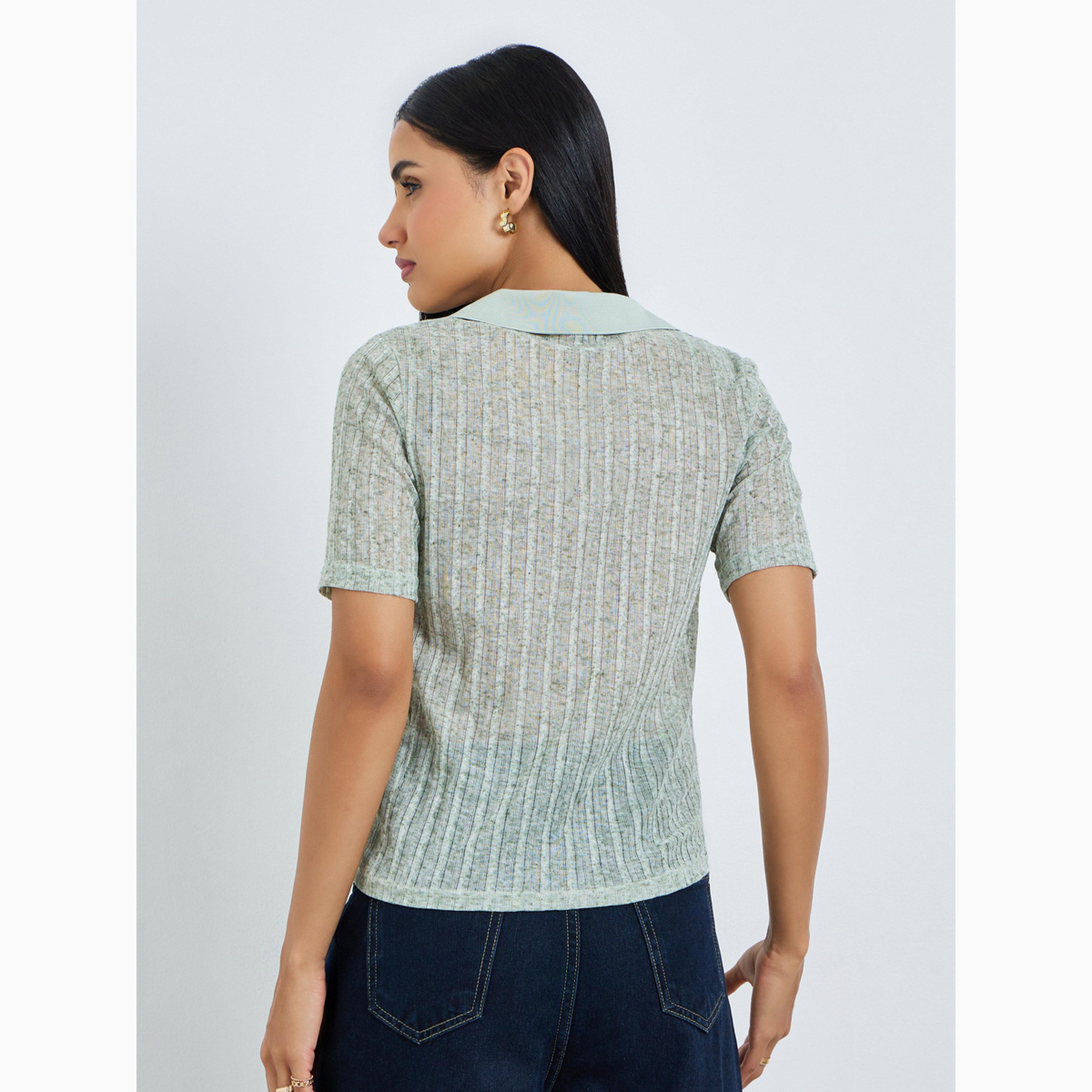 تيشيرت بولو بأكمام قصيرة-women-clothing-tshirts-image-4