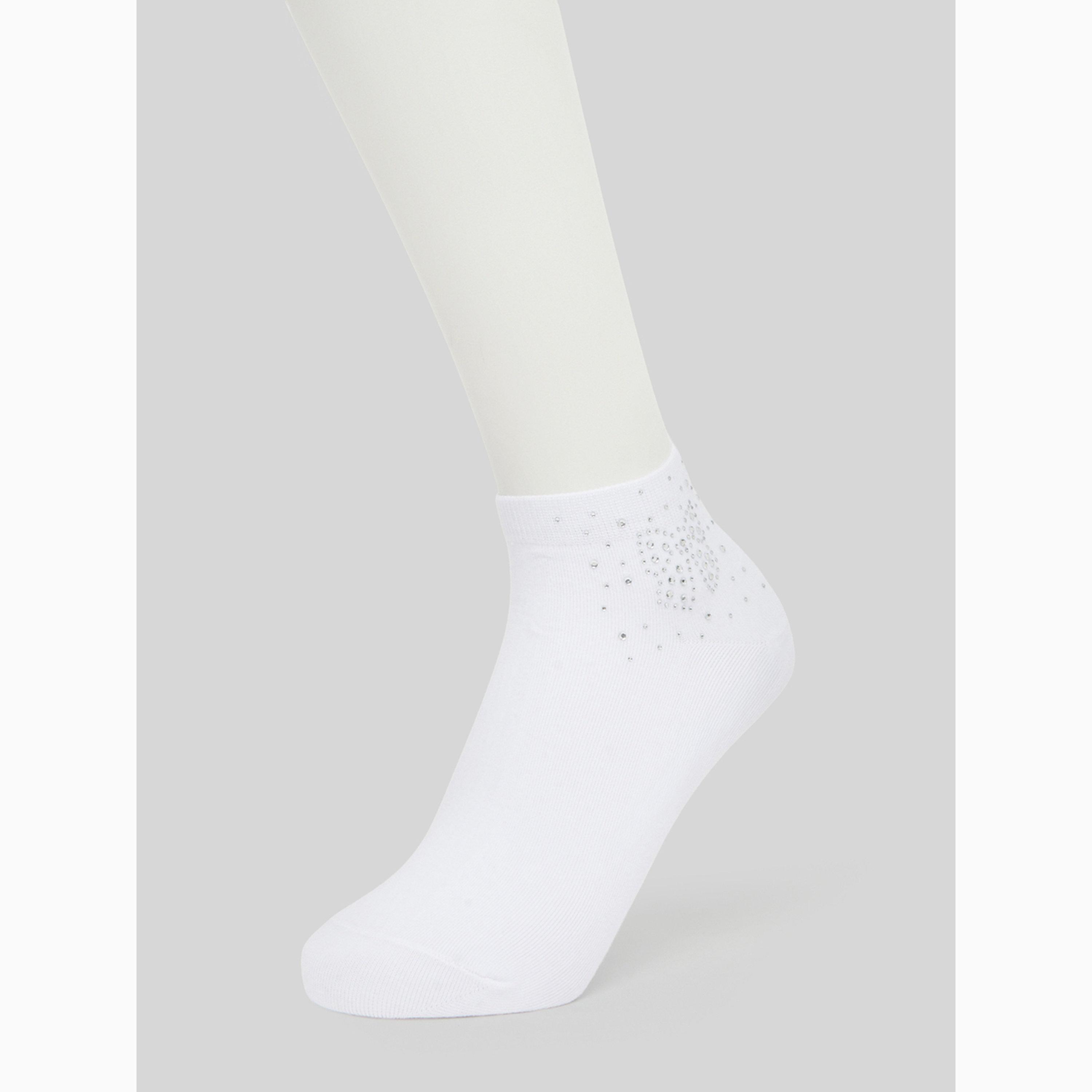مجموعة من 2 جوارب بطول الكاحل-women-socksandstockings-image-2