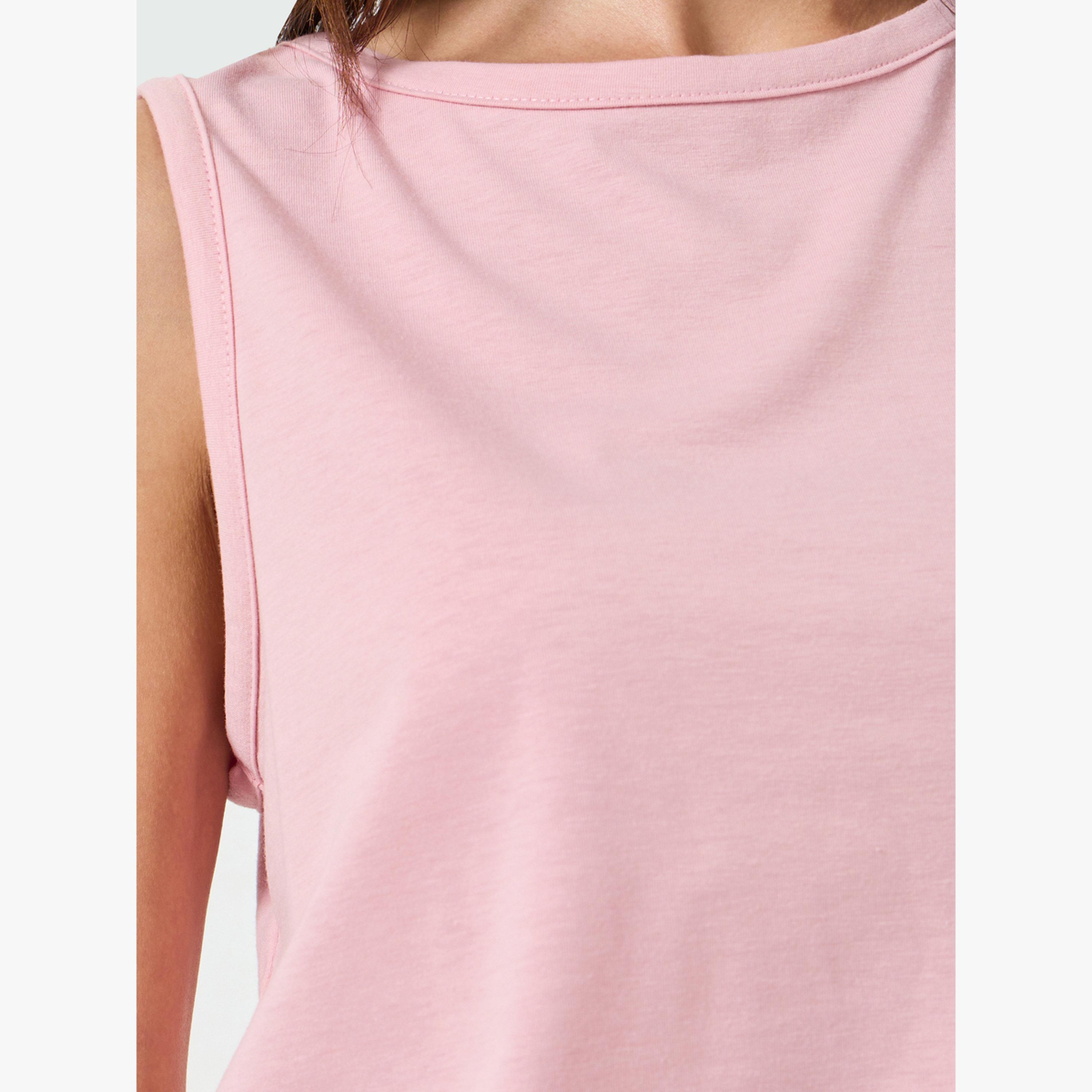 Styli Pink Sleeveless Top and Shorts Set-women-clothing-nightwear-pyjamas-shortsets-image-6