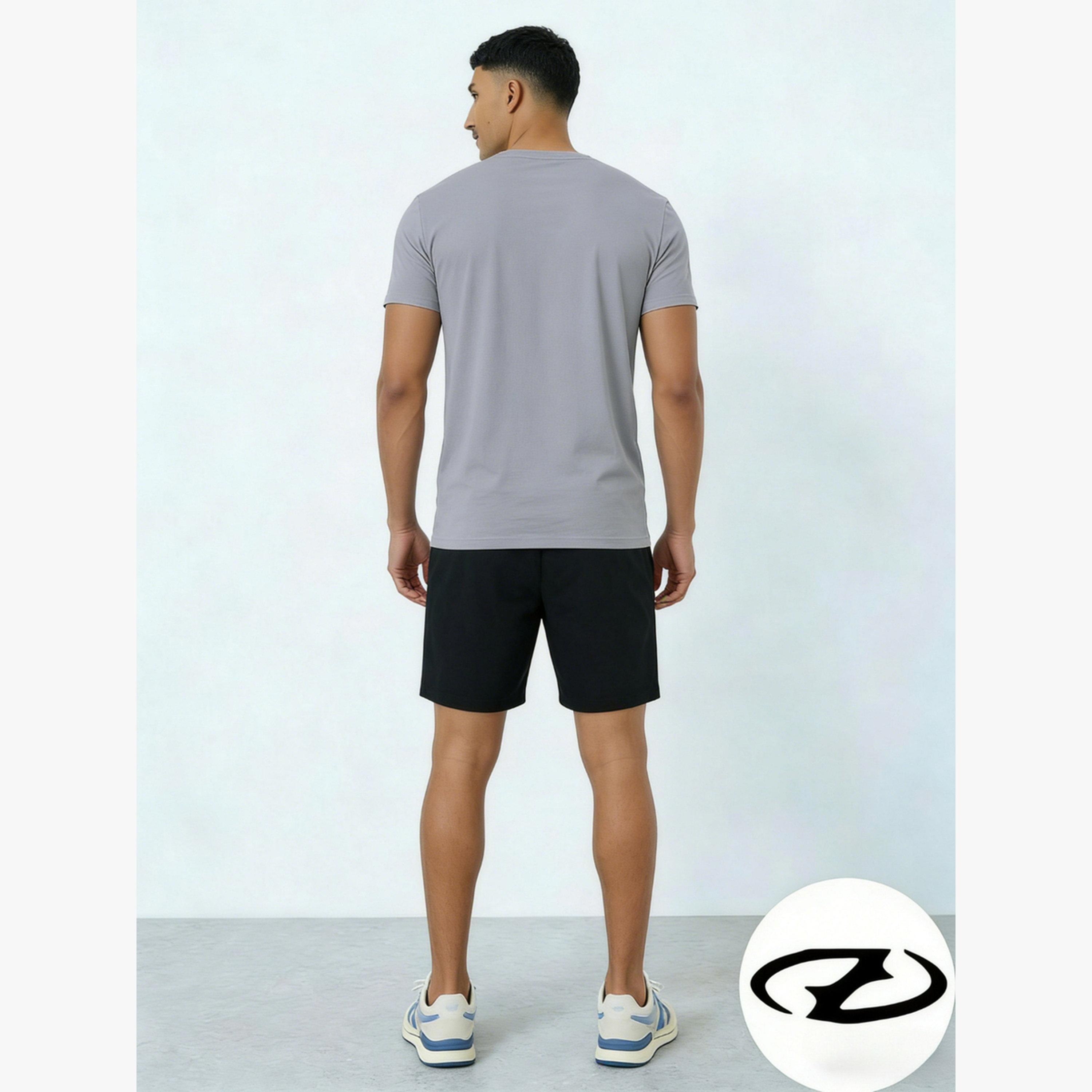 طقم منسق من تيشيرت جرافيك وشورت للرجال-men-clothing-coordsets-image-2