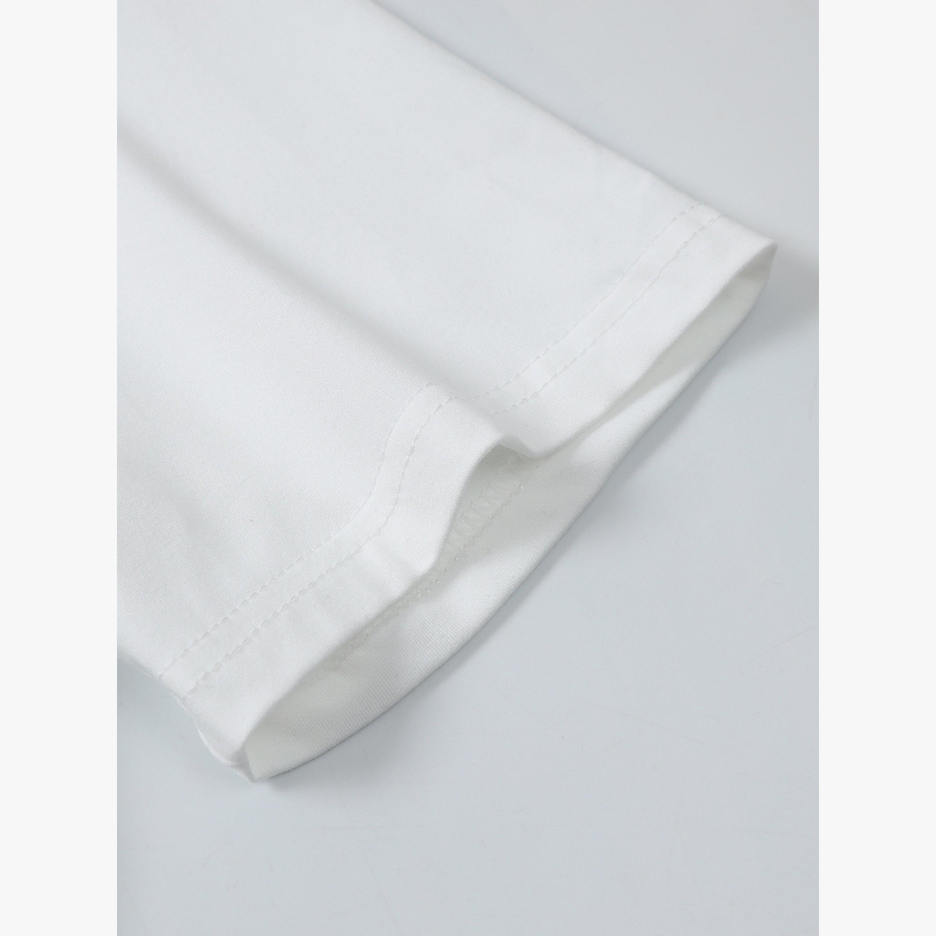 Take Two Men White Graphic T-Shirt and Shorts Co-Ords-men-clothing-coordsets-image-5
