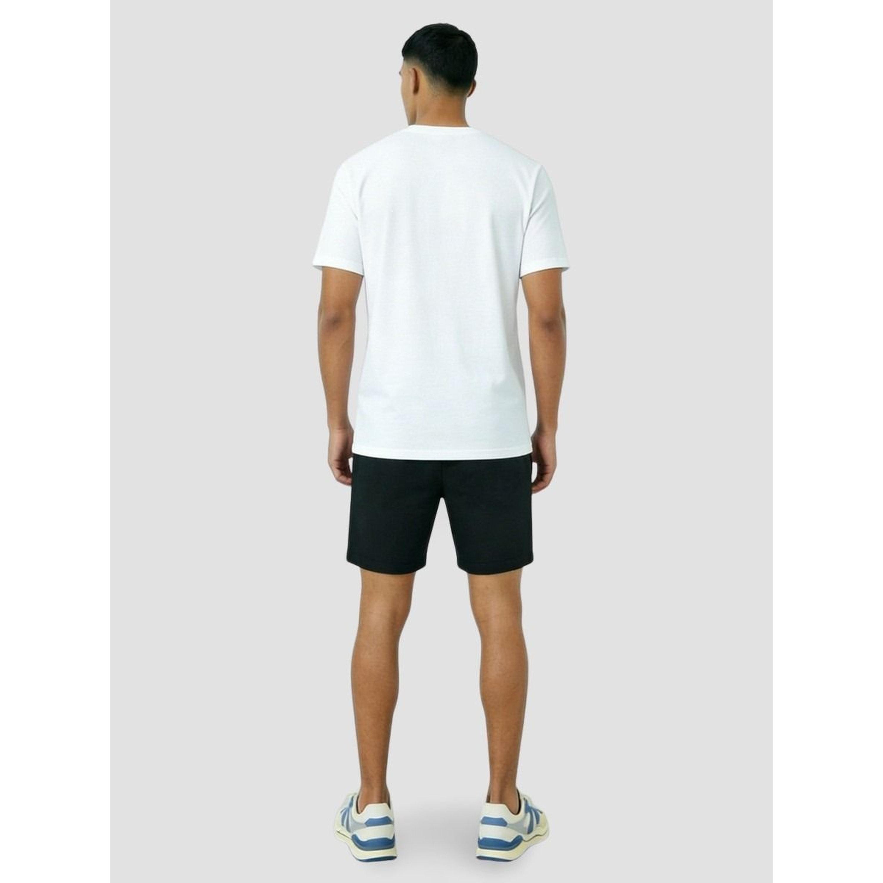Take Two Men Graphic Round Neck T-Shirt and Shorts Set-men-clothing-coordsets-image-2