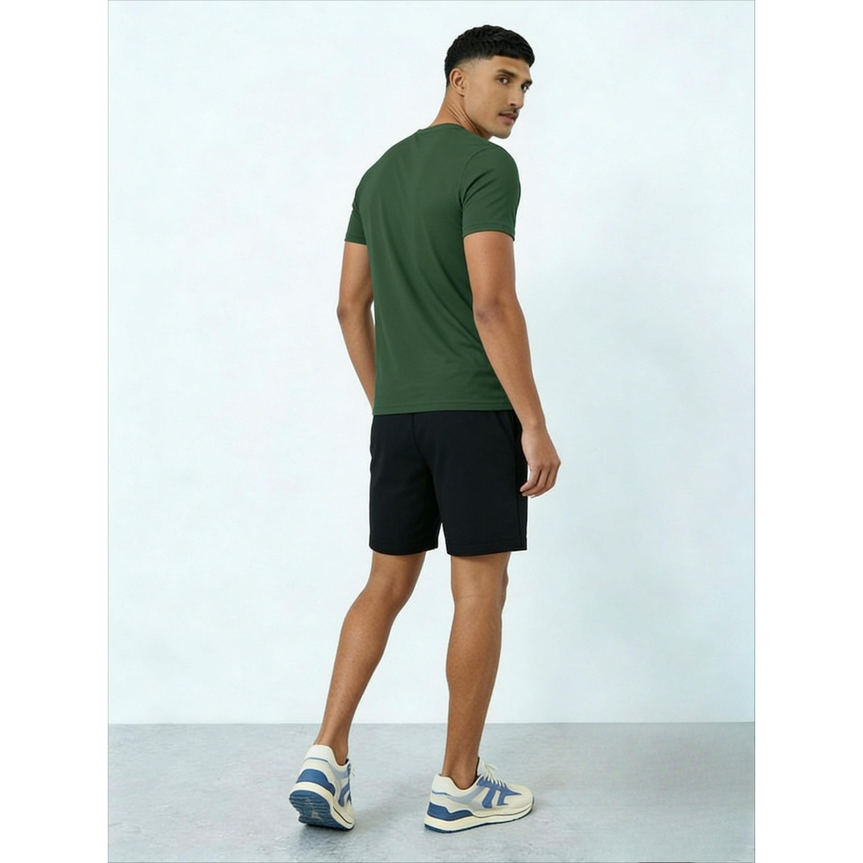 Take Two Men Printed Round Neck T-Shirt and Shorts Set-men-clothing-coordsets-image-3