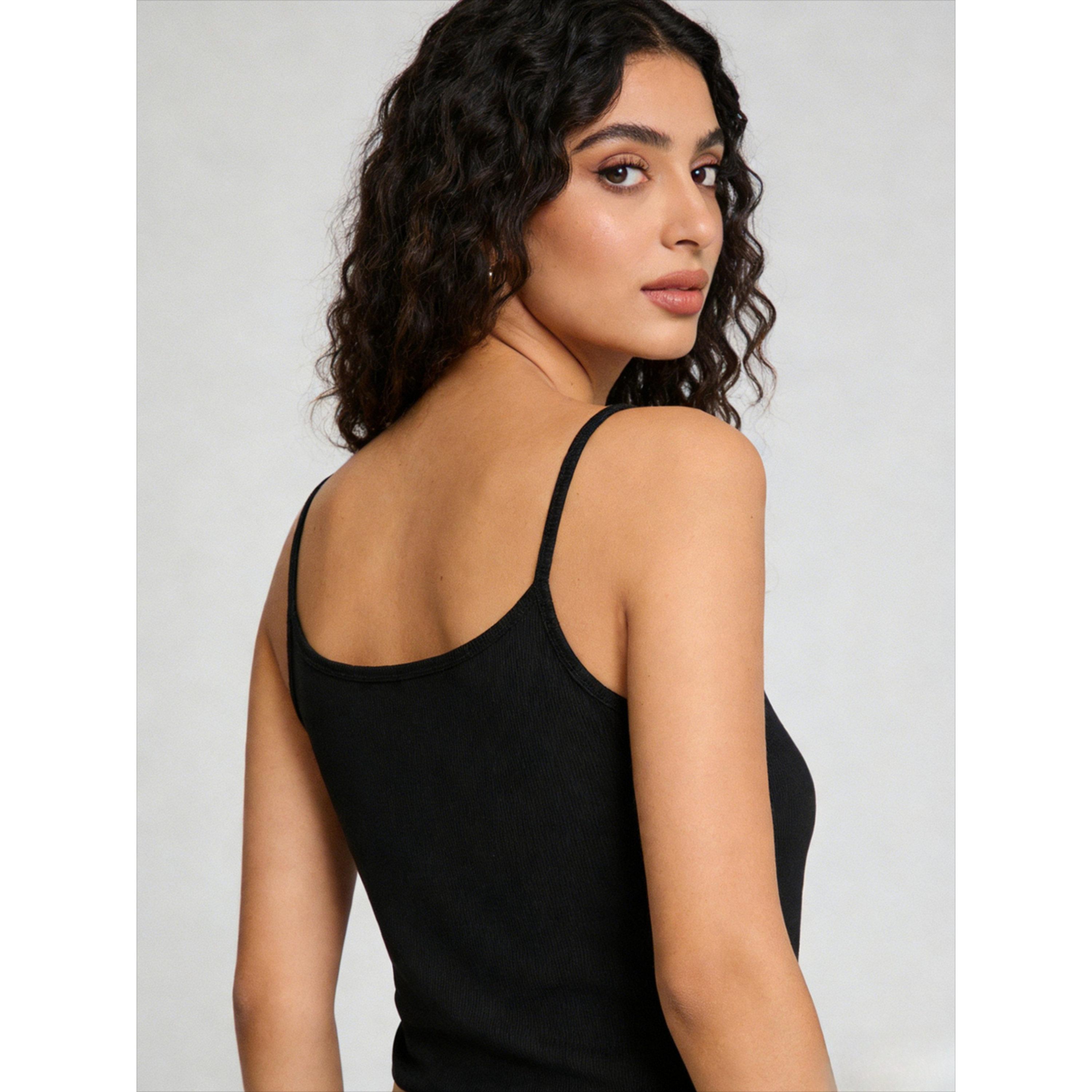 مجموعة من 5 بلوزة كامي سادة مبطنة-women-clothing-shirtsandblouses-blouses-image-4