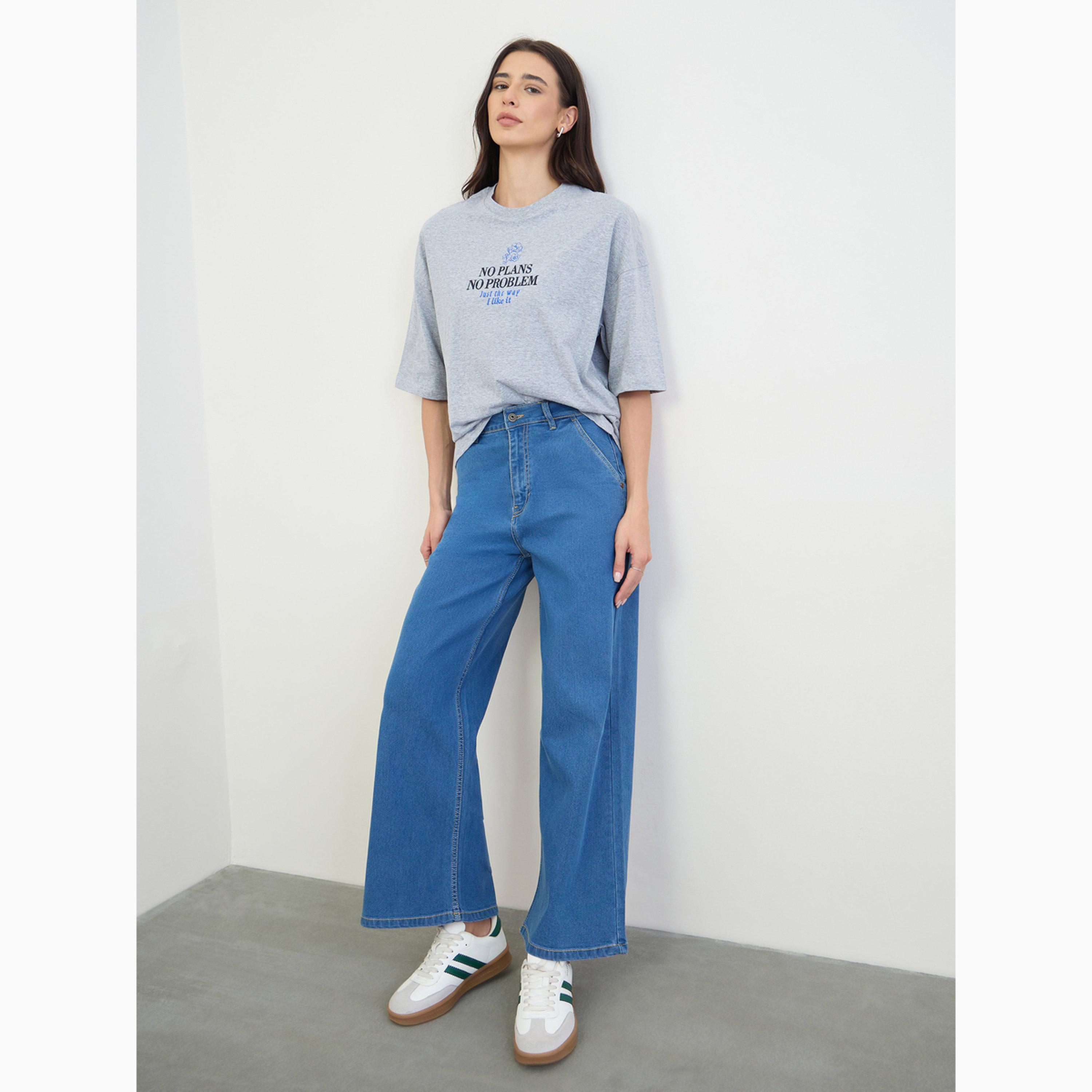 Styli Women Wide Leg Basic Jeans-women-clothing-bottoms-jeans-image-2