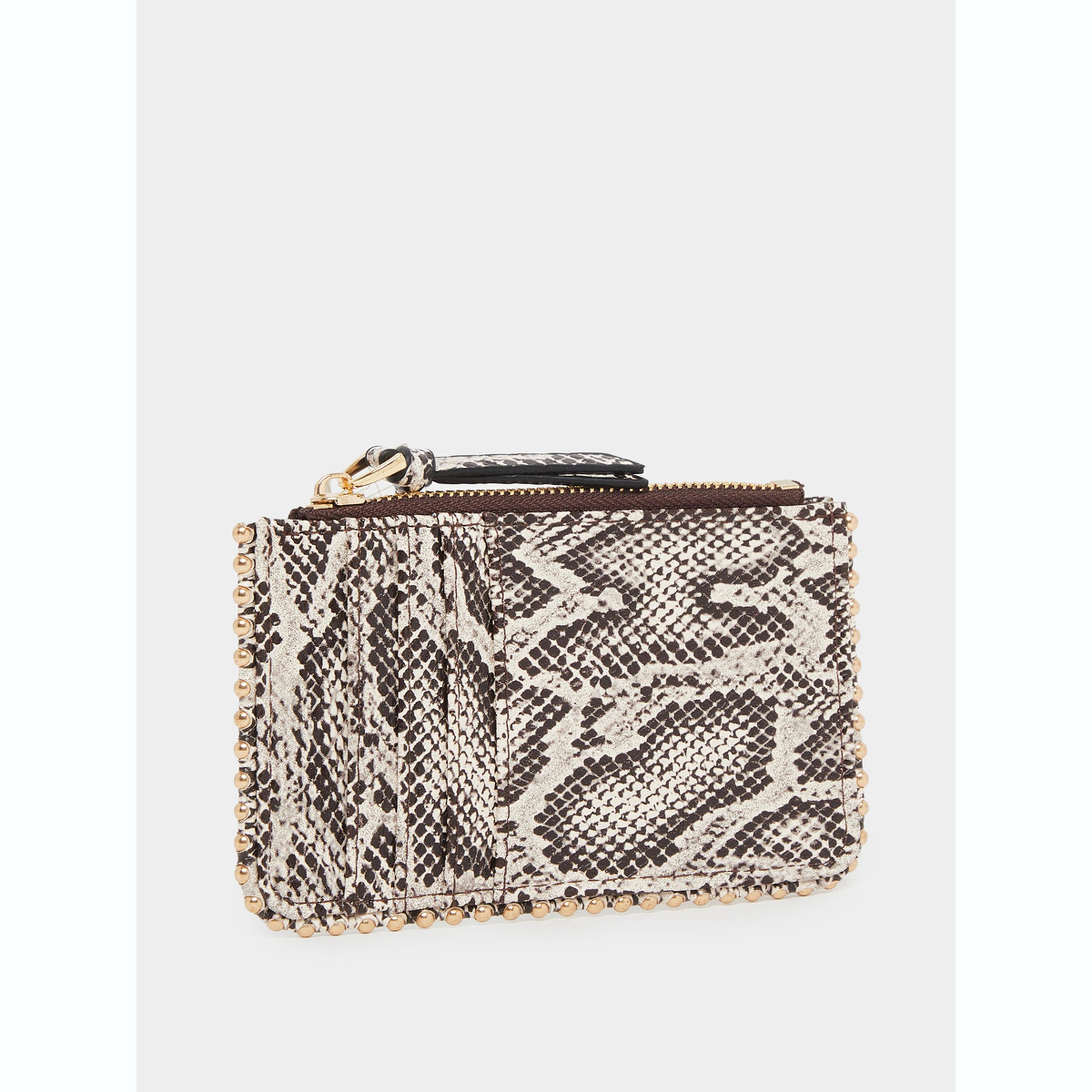 محفظة بطاقات بنمط جلد الثعبان-women-bagsandwallets-wallets-image-1
