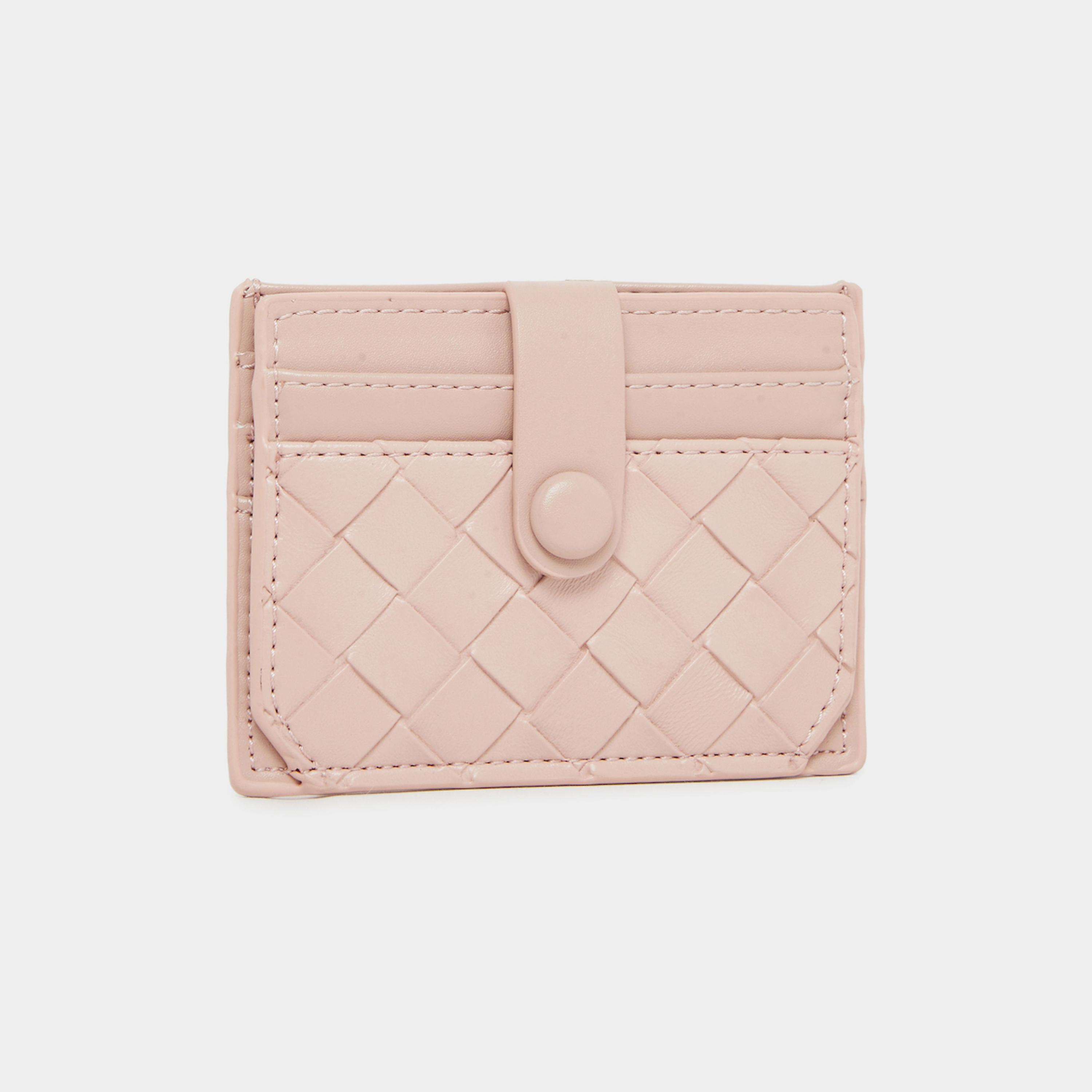 حامل بطاقات بطيتين وبتفاصيل بارزة الملمس-women-bagsandwallets-wallets-image-1