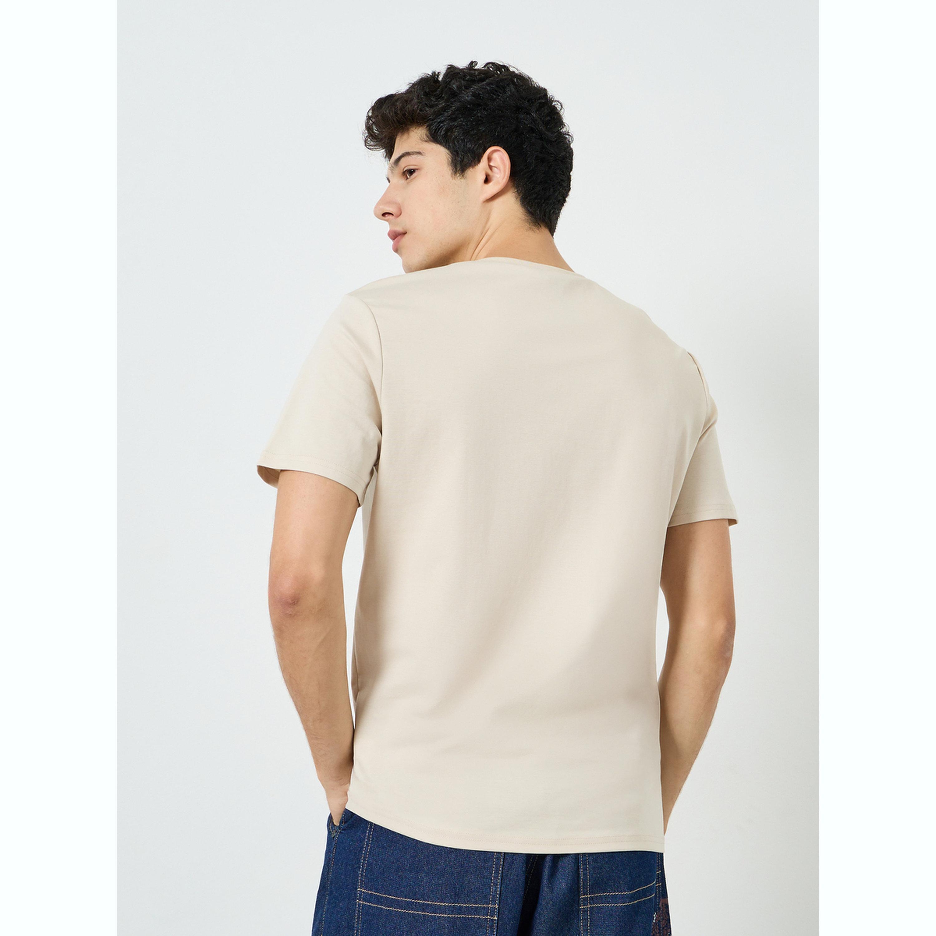 تيشيرت قطن بياقة دائرية للرجال-men-clothing-tshirtsandpolos-tshirts-image-3