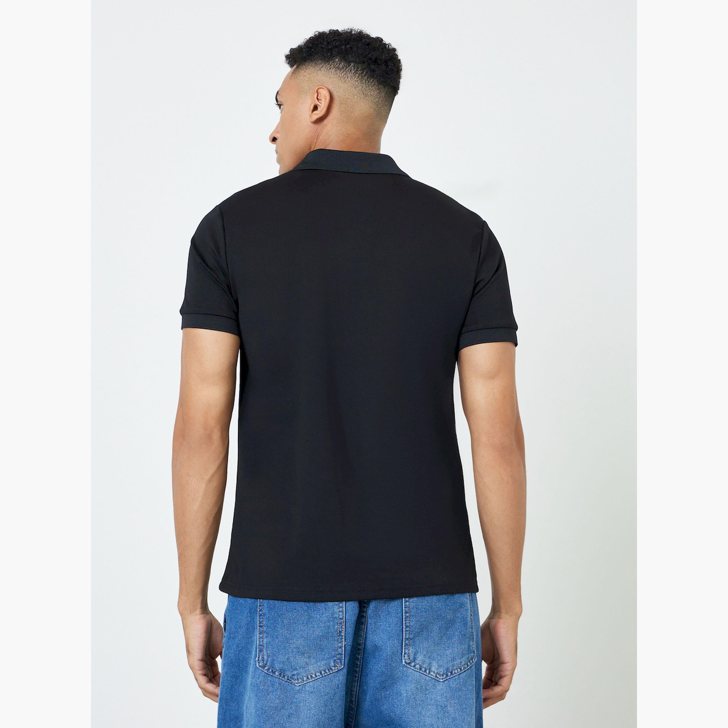 قميص بولو قطن مطاط بقصة عادية للرجال-men-clothing-tshirtsandpolos-polos-image-4
