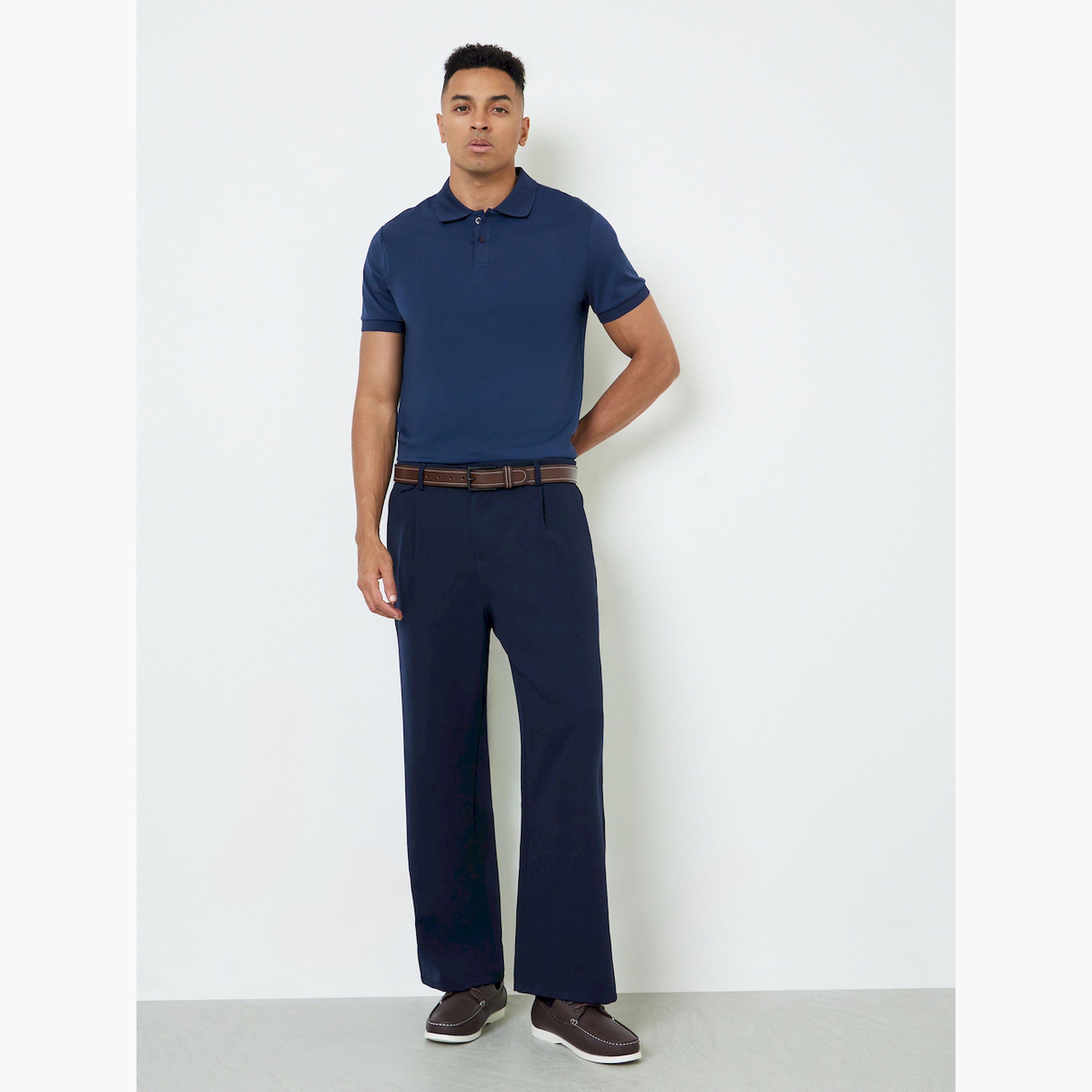 Styli Men Cotton Stretch Regular Fit Polo-men-clothing-tshirtsandpolos-polos-image-2