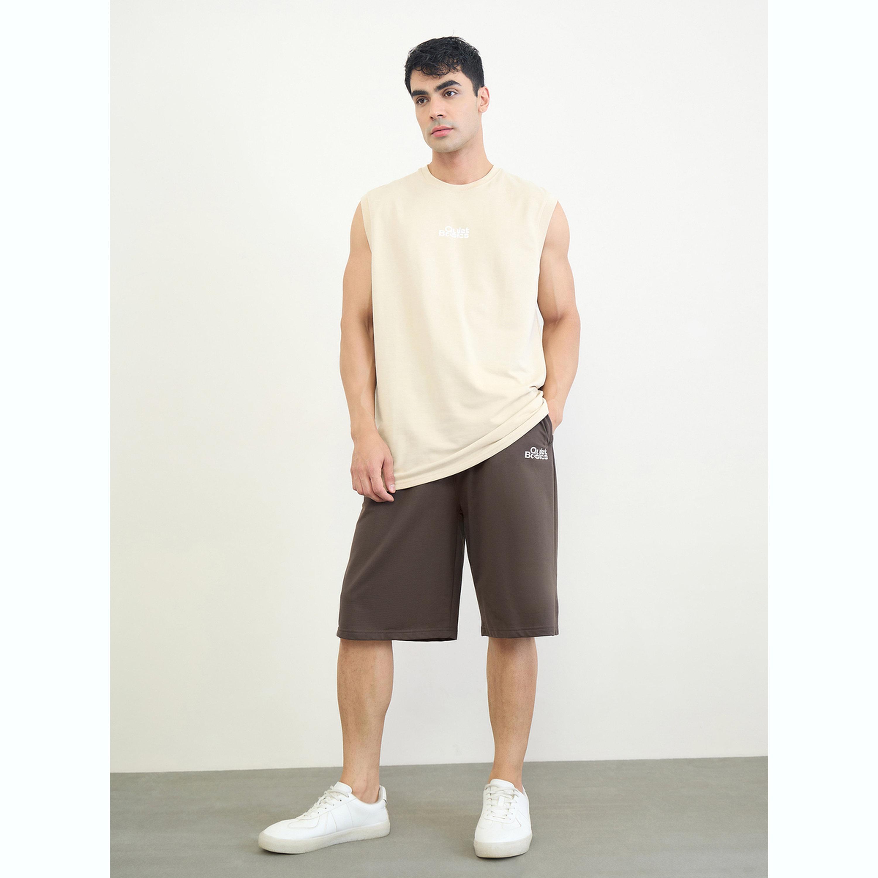 مجموعة من شورت وتيشيرت بدون أكمام بقصة مريحة-men-clothing-coordsets-image-1