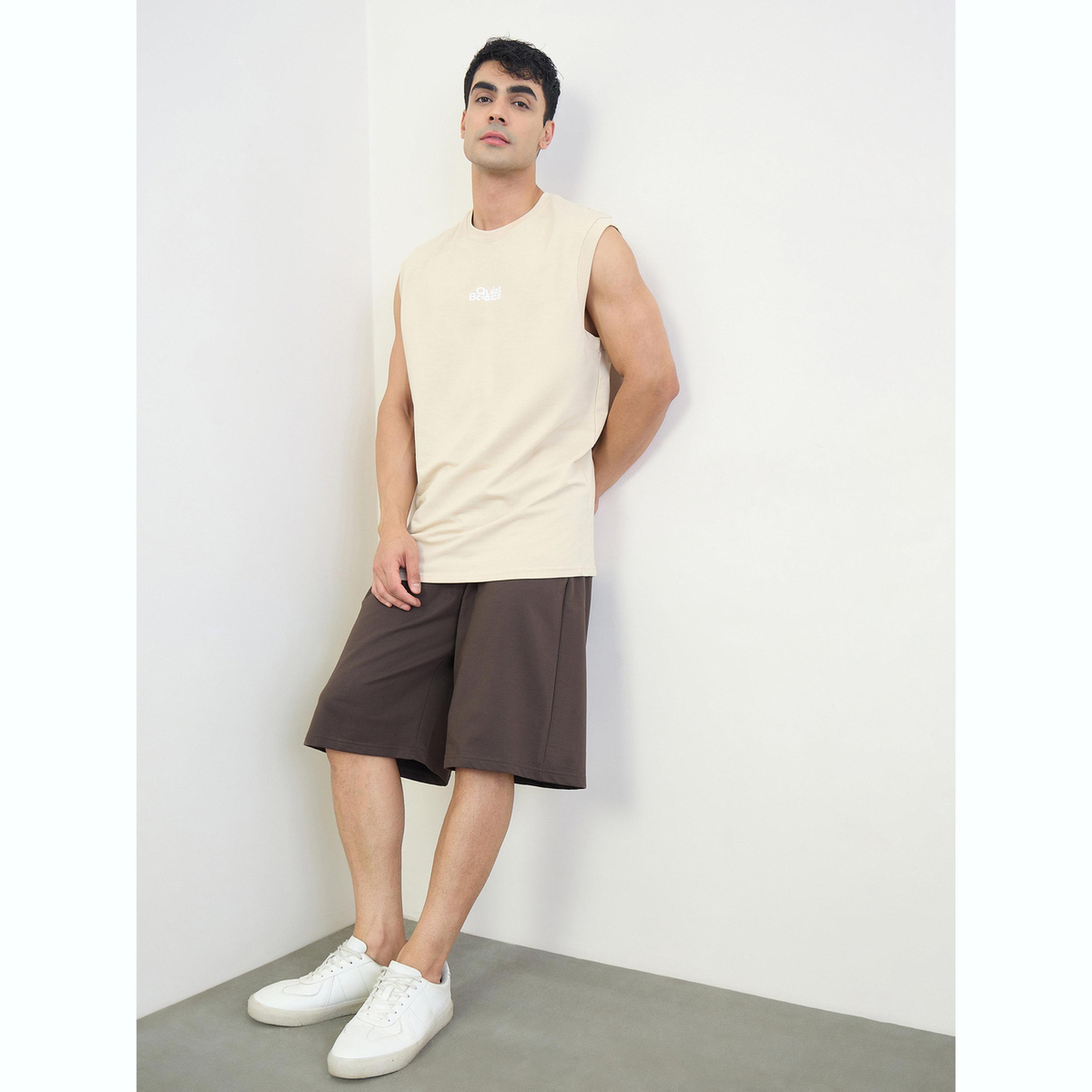 مجموعة من شورت وتيشيرت بدون أكمام بقصة مريحة-men-clothing-coordsets-image-2