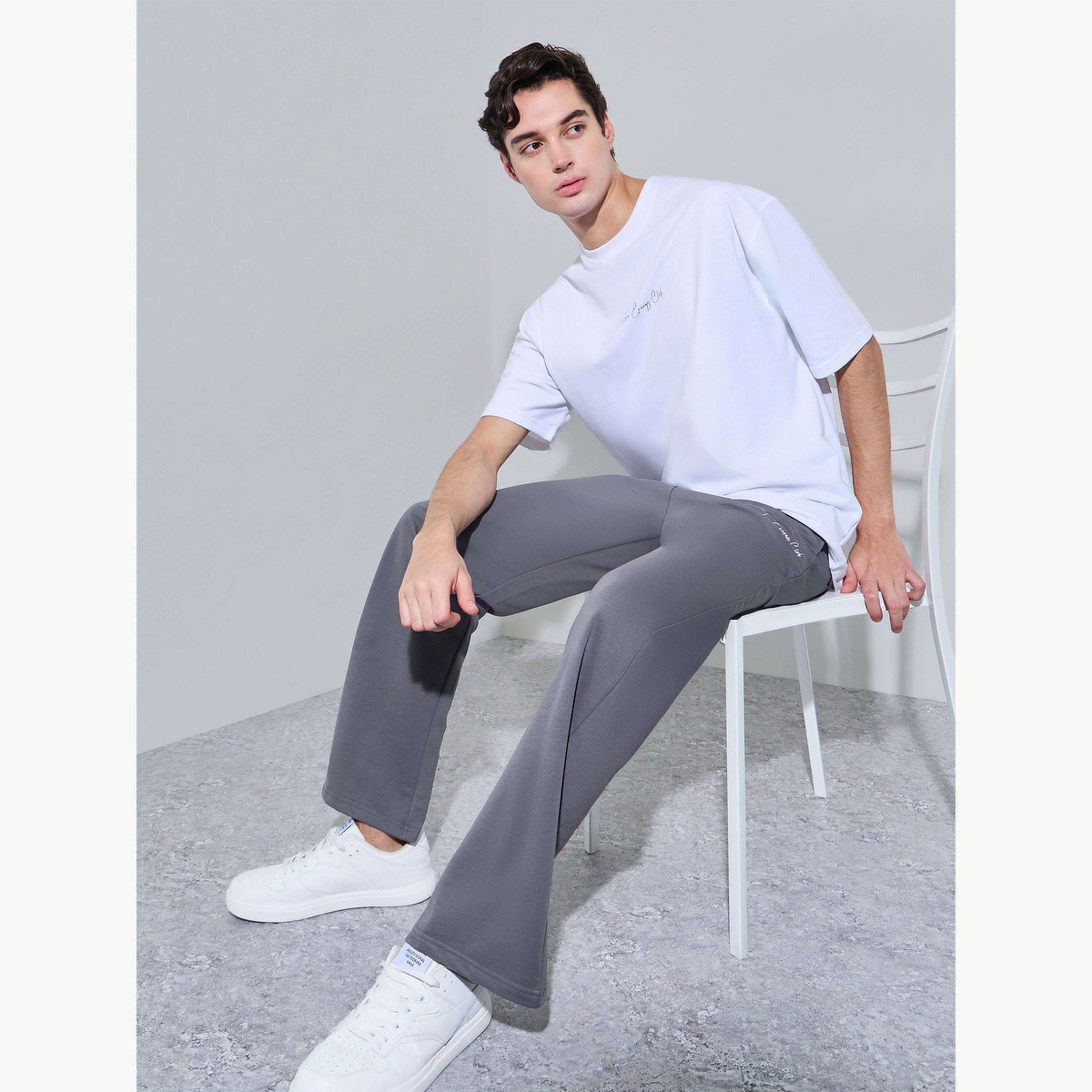 Styli Men Oversized Longline T-Shirt and Joggers Set-men-clothing-coordsets-image-2