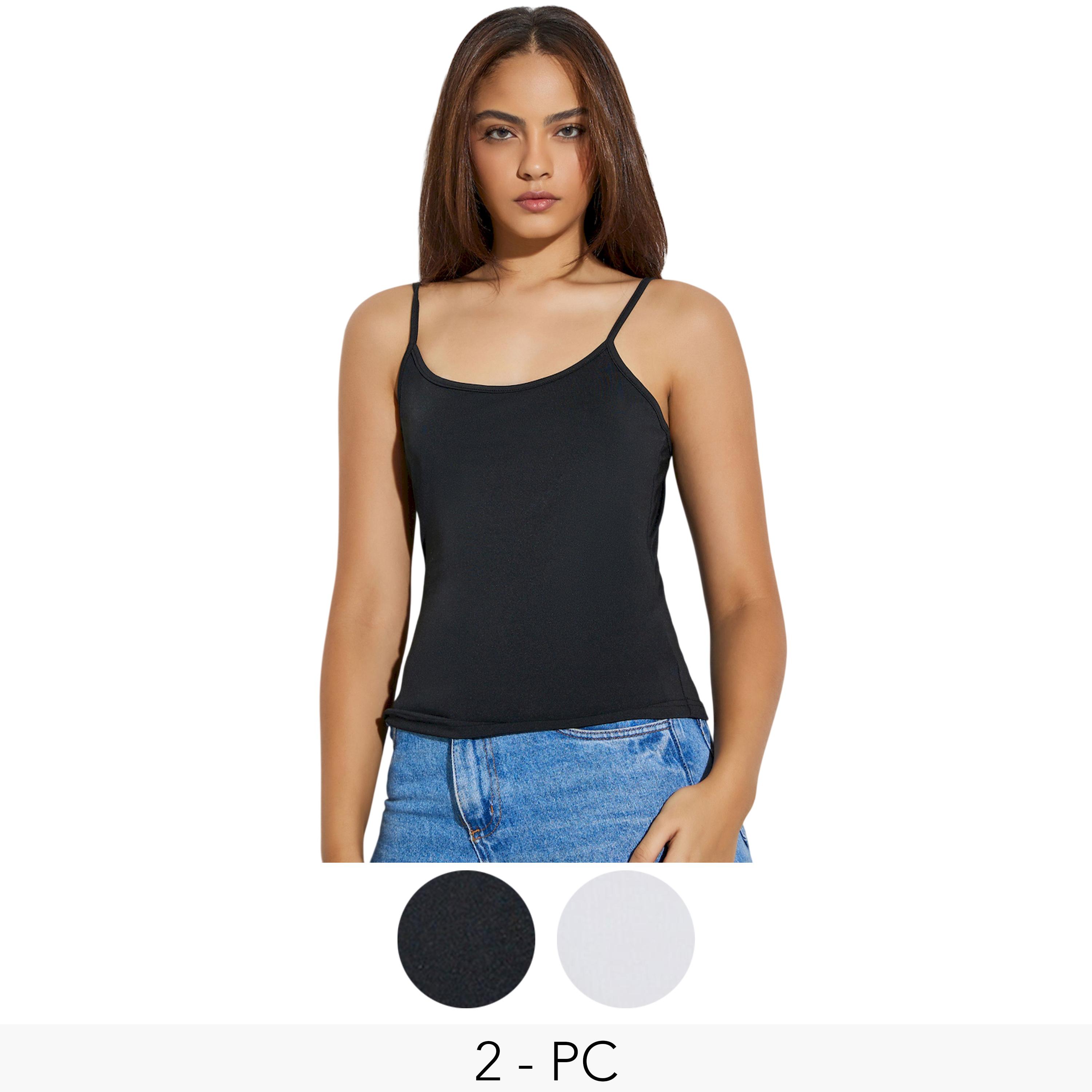 Styli Pack of 2 - Scoop Neck Cami-women-clothing-shirtsandblouses-blouses-image-1