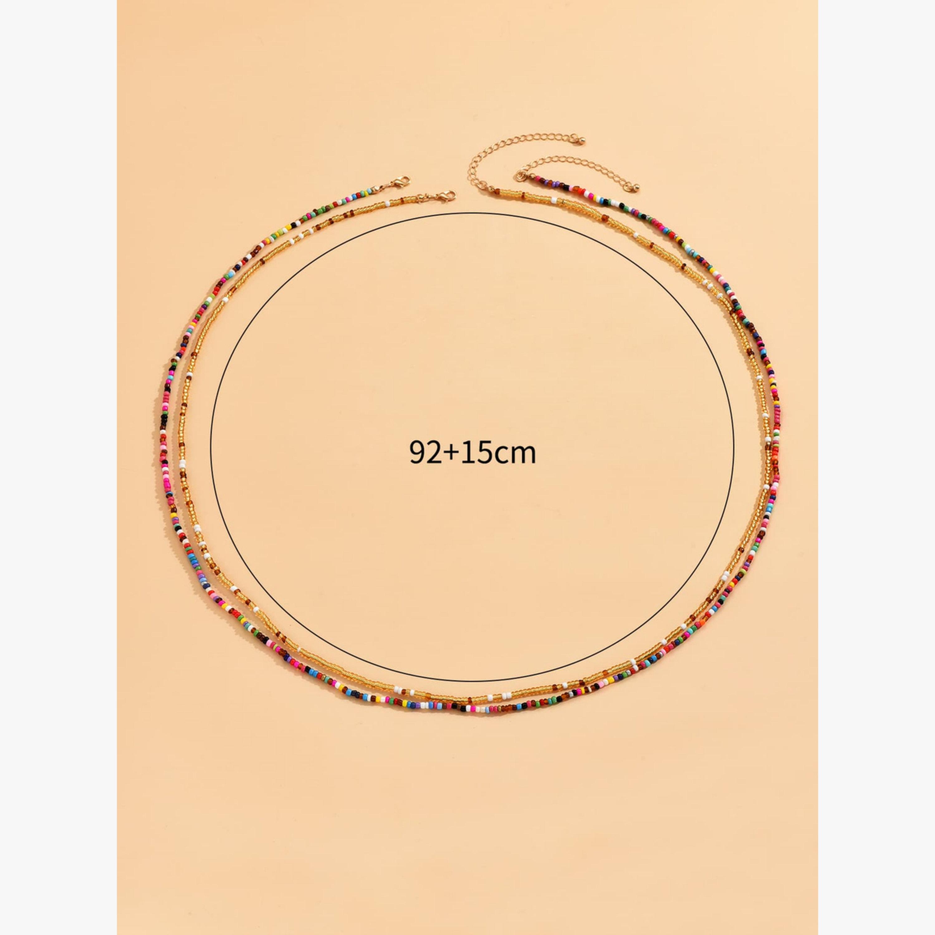 Take Two Dual Chain Colorful Beaded Waist Chain-women-watchesandjewellery-jewellery-necklacesandpendants-image-4