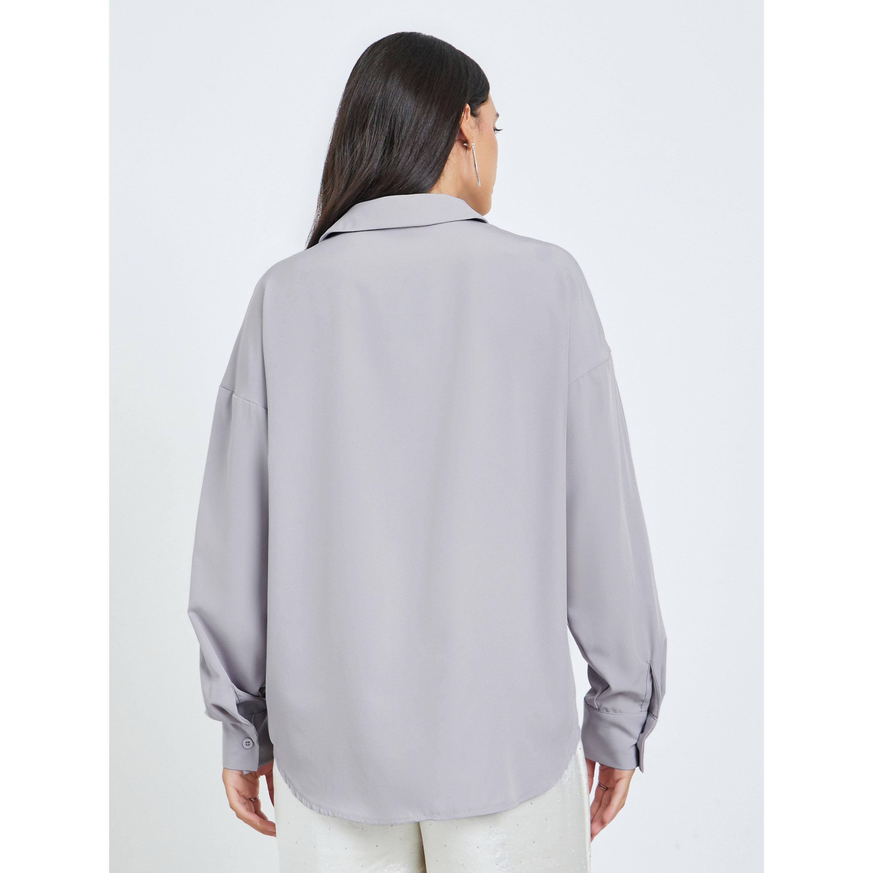 Styli Lilac Button-Down Long Sleeve Shirt-women-clothing-shirtsandblouses-shirts-image-4