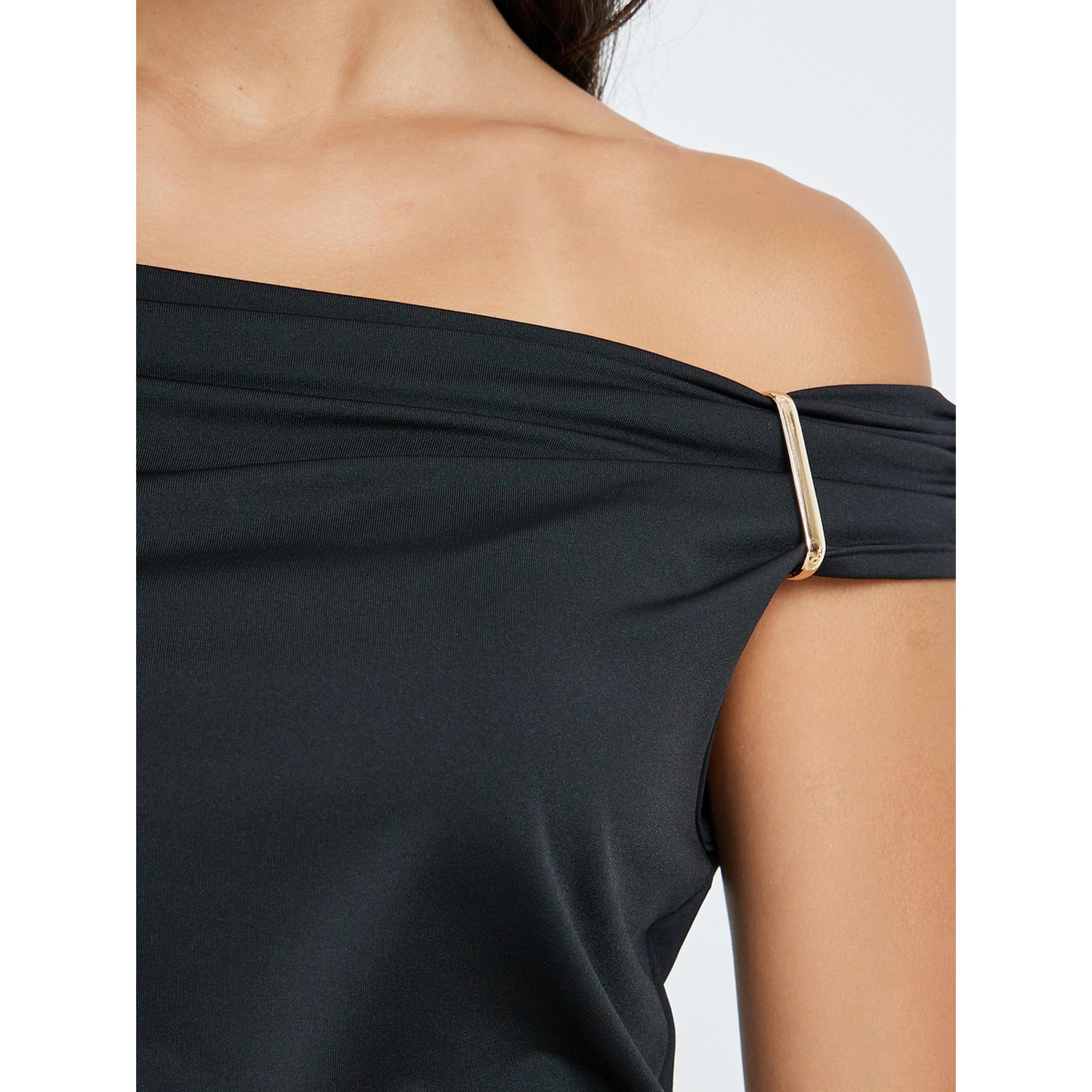 بلوزة بأكتاف مكشوفة ومنمقة بلمسة ميتاليك-women-clothing-shirtsandblouses-blouses-image-5