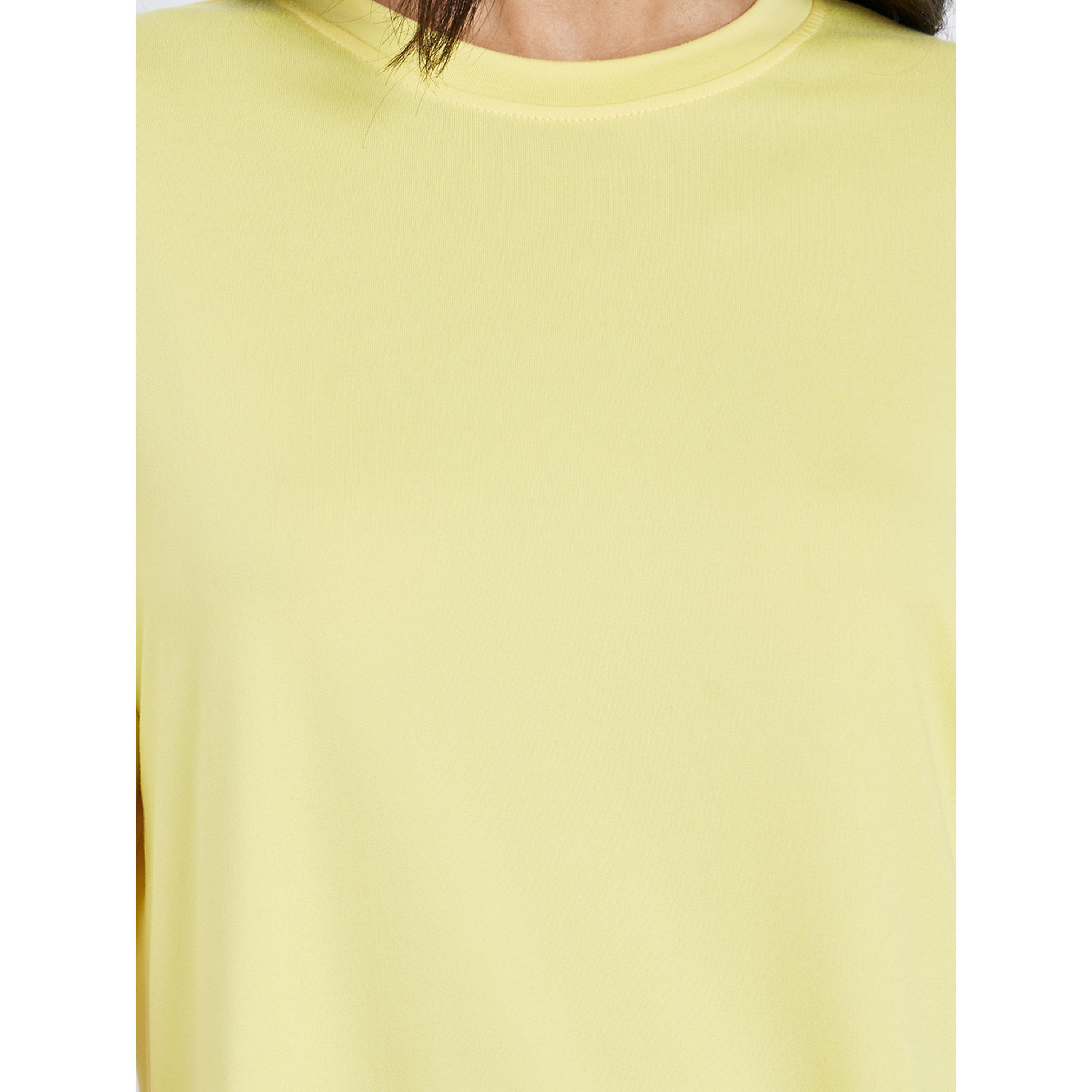 Styli Yellow Graphic Back Palm Print T-Shirt-women-clothing-tshirts-image-5