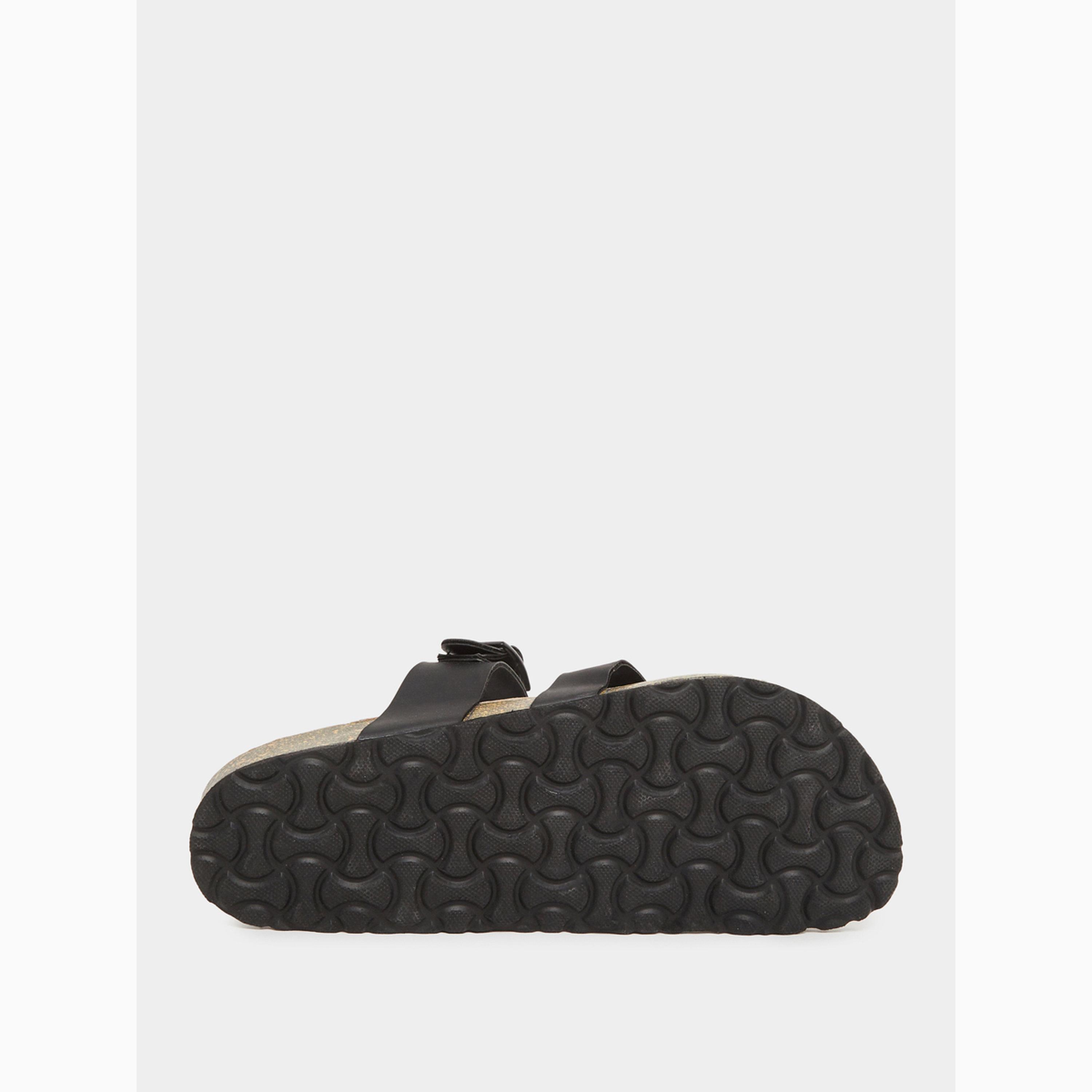 Styli Men Black Adjustable Strap Sandals-men-shoes-sandals-image-6