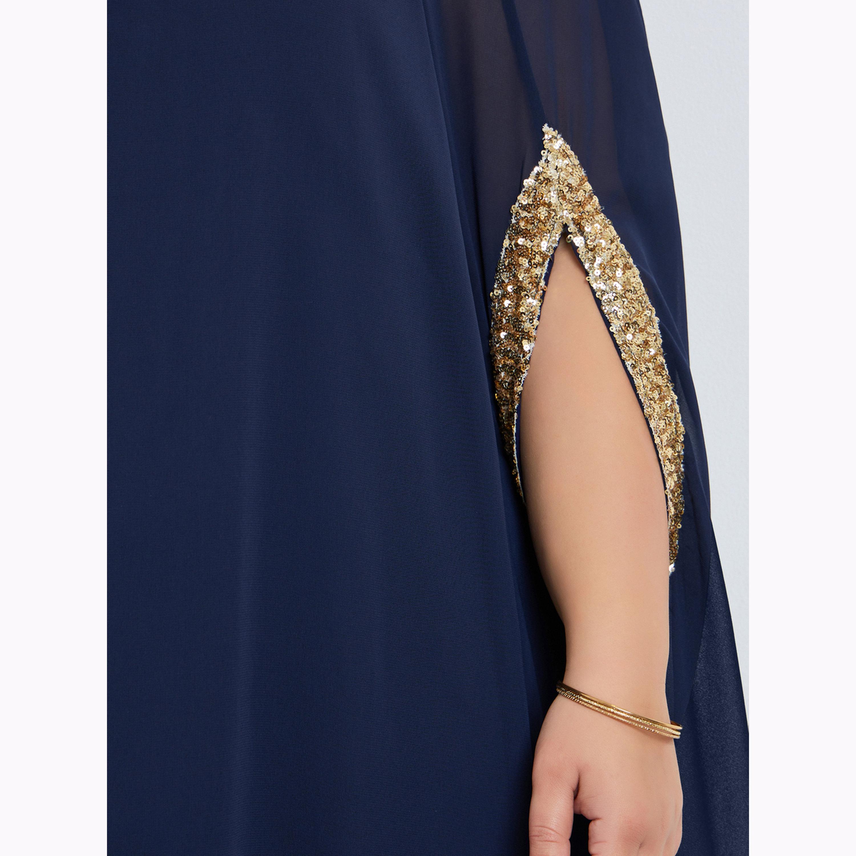 فستان طويل قفطان مزين بمقاس كبير-women-clothing-dresses-image-6