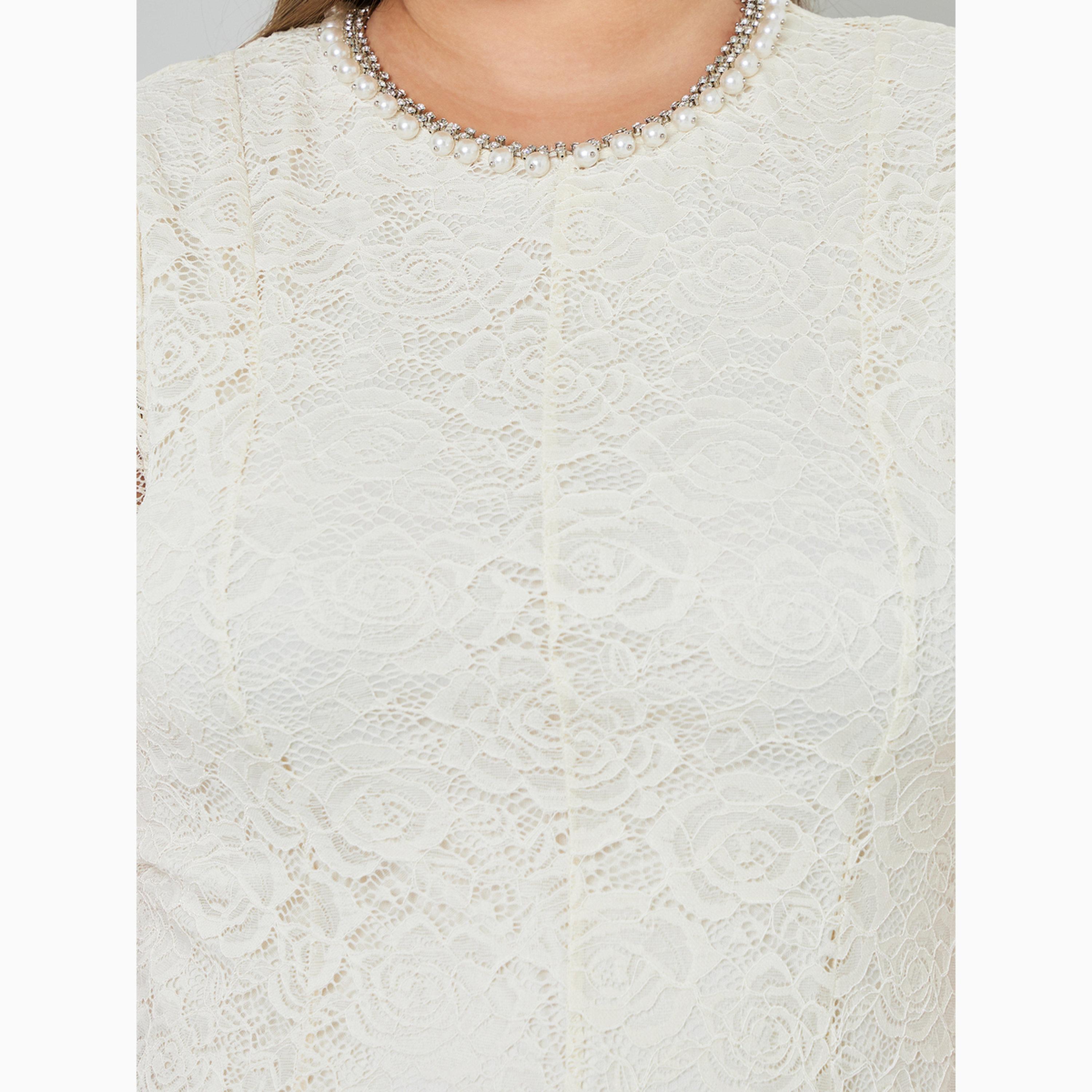 Styli Plus Size Lace Overlay A-Line Midi Dress-women-clothing-dresses-image-5