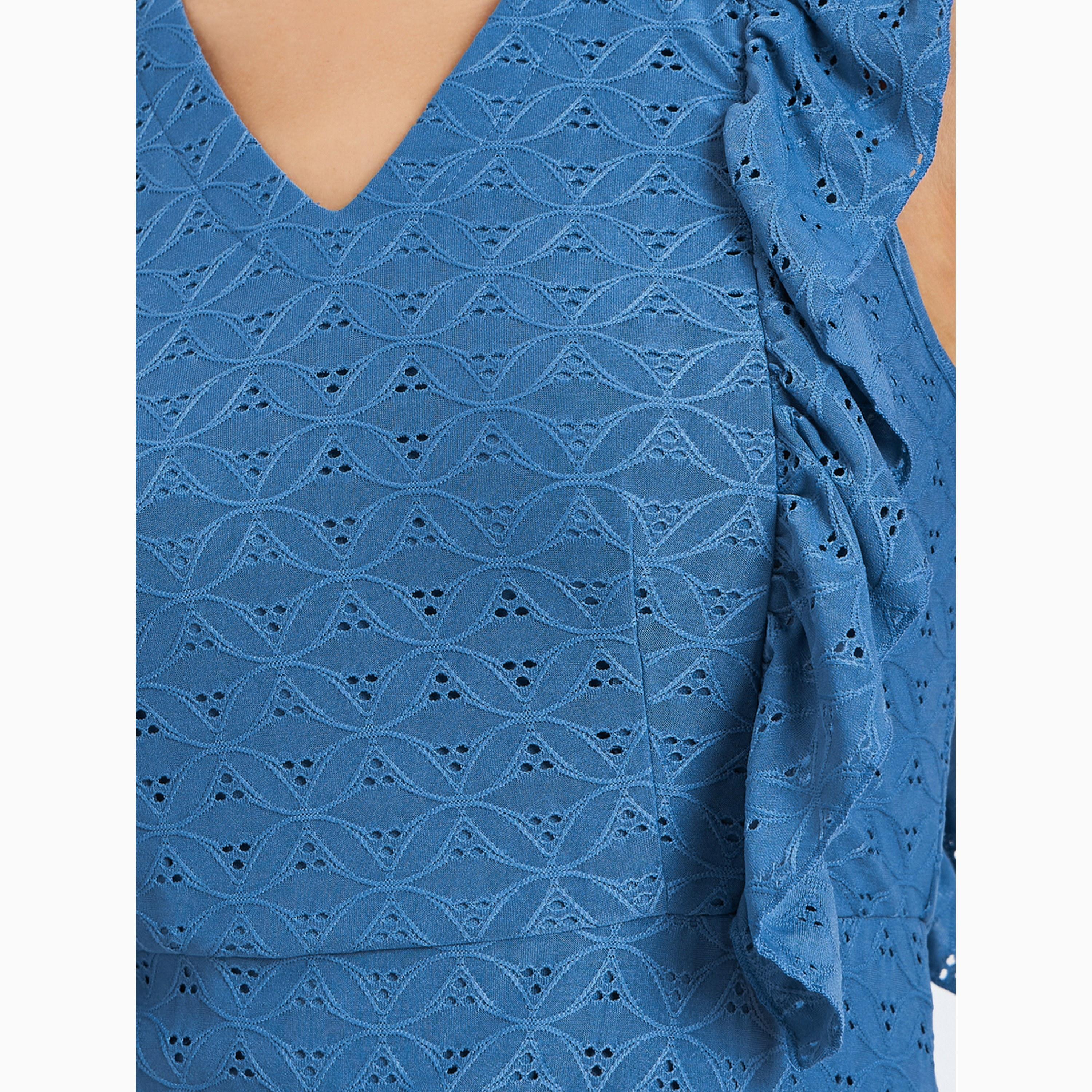 فستان طويل متعدد الطبقات وتفاصيل كشكش-women-clothing-dresses-image-5