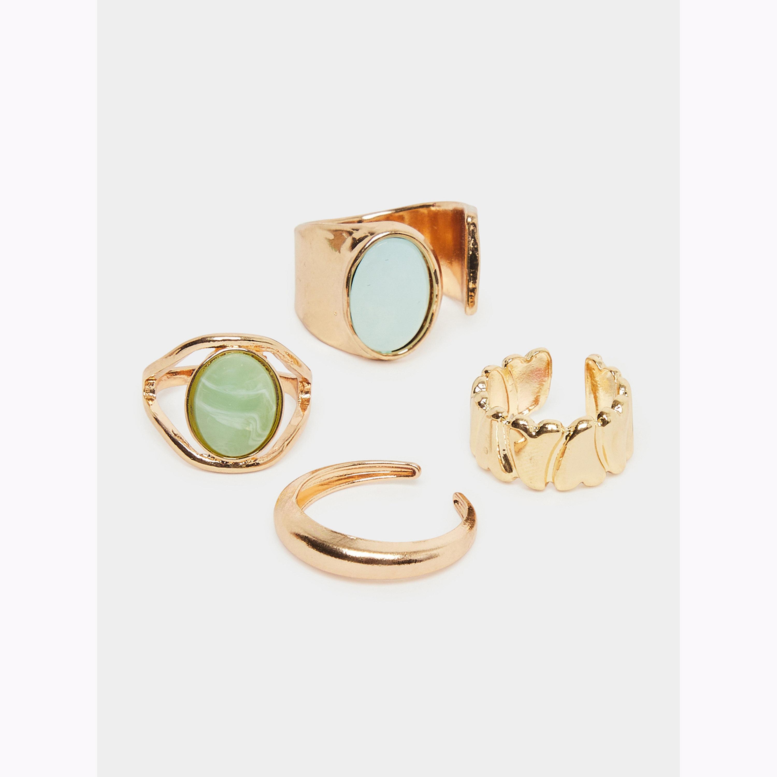 Styli Pack of 7 - Assorted Rings-women-watchesandjewellery-jewellery-rings-image-3