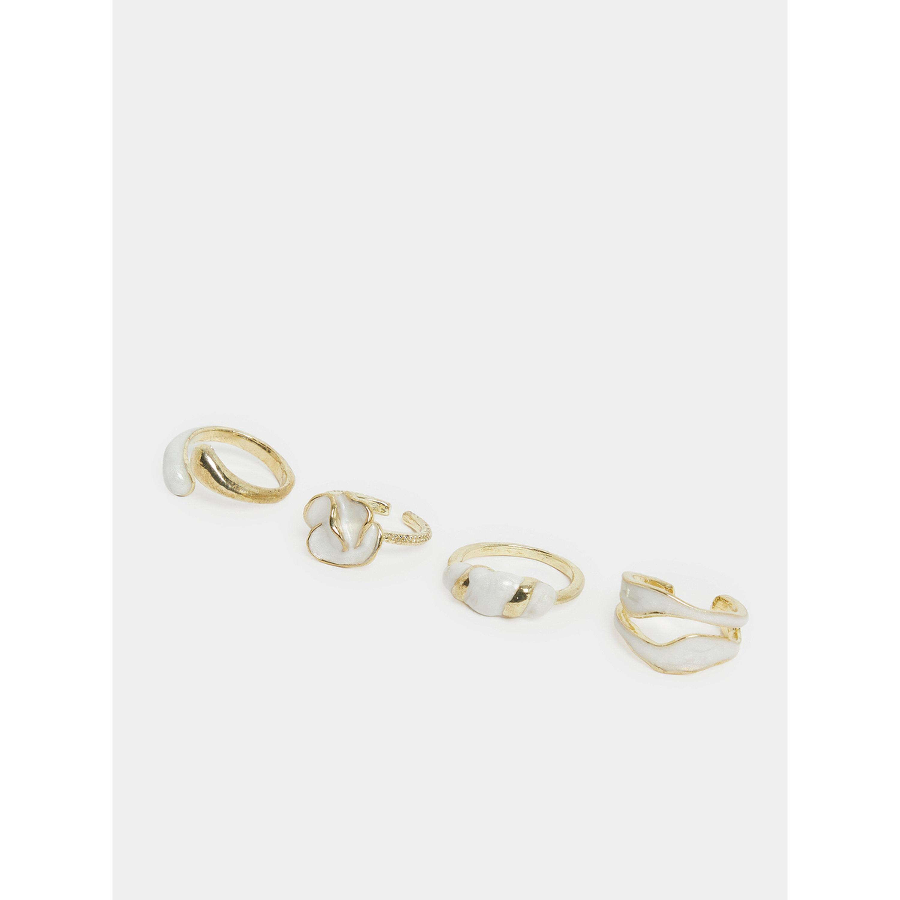 Styli Pack of 4 - Statement Rings-women-watchesandjewellery-jewellery-rings-image-1