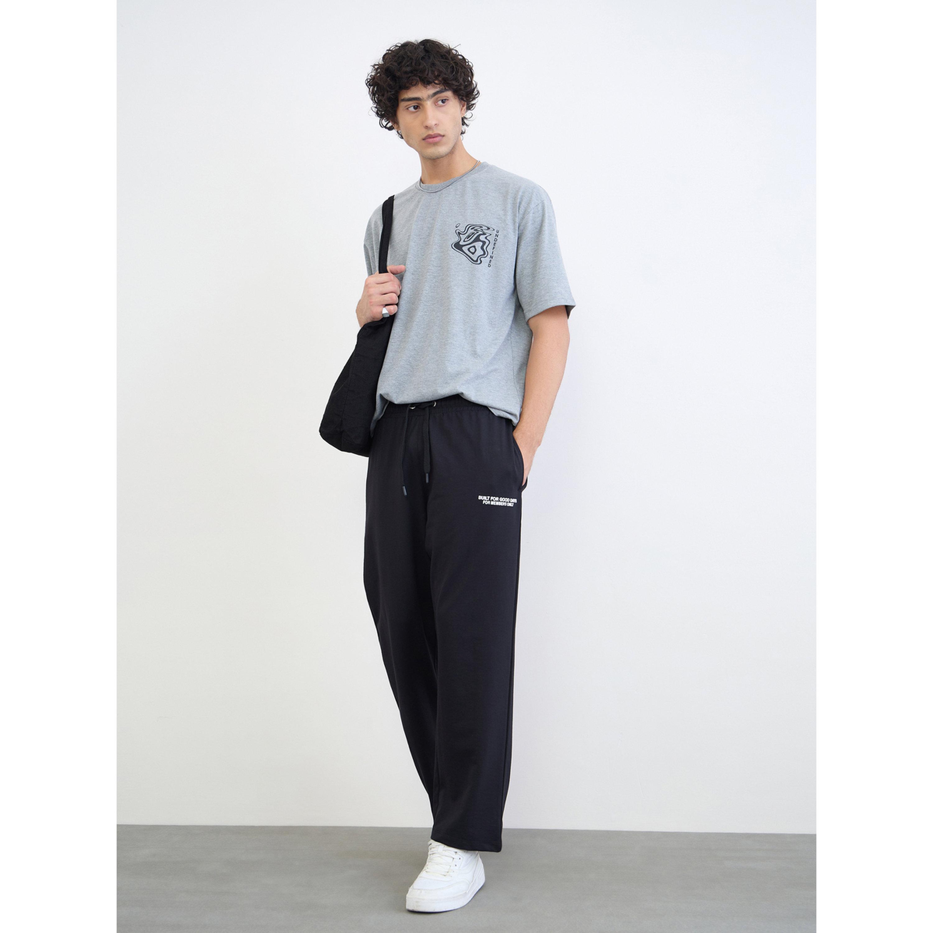 Styli Men HD Printed Oversized Joggers with Patch Pocket-men-clothing-joggers-image-2